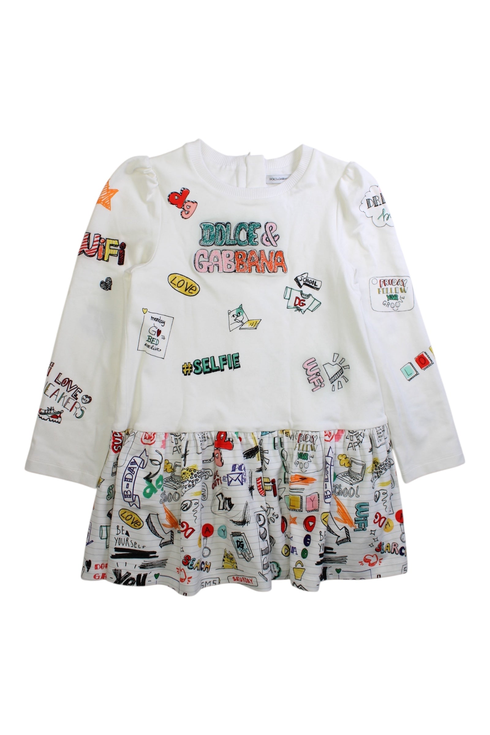 Dolce & Gabbana Long Sleeve Dress 5T、mySite、g9winljtr