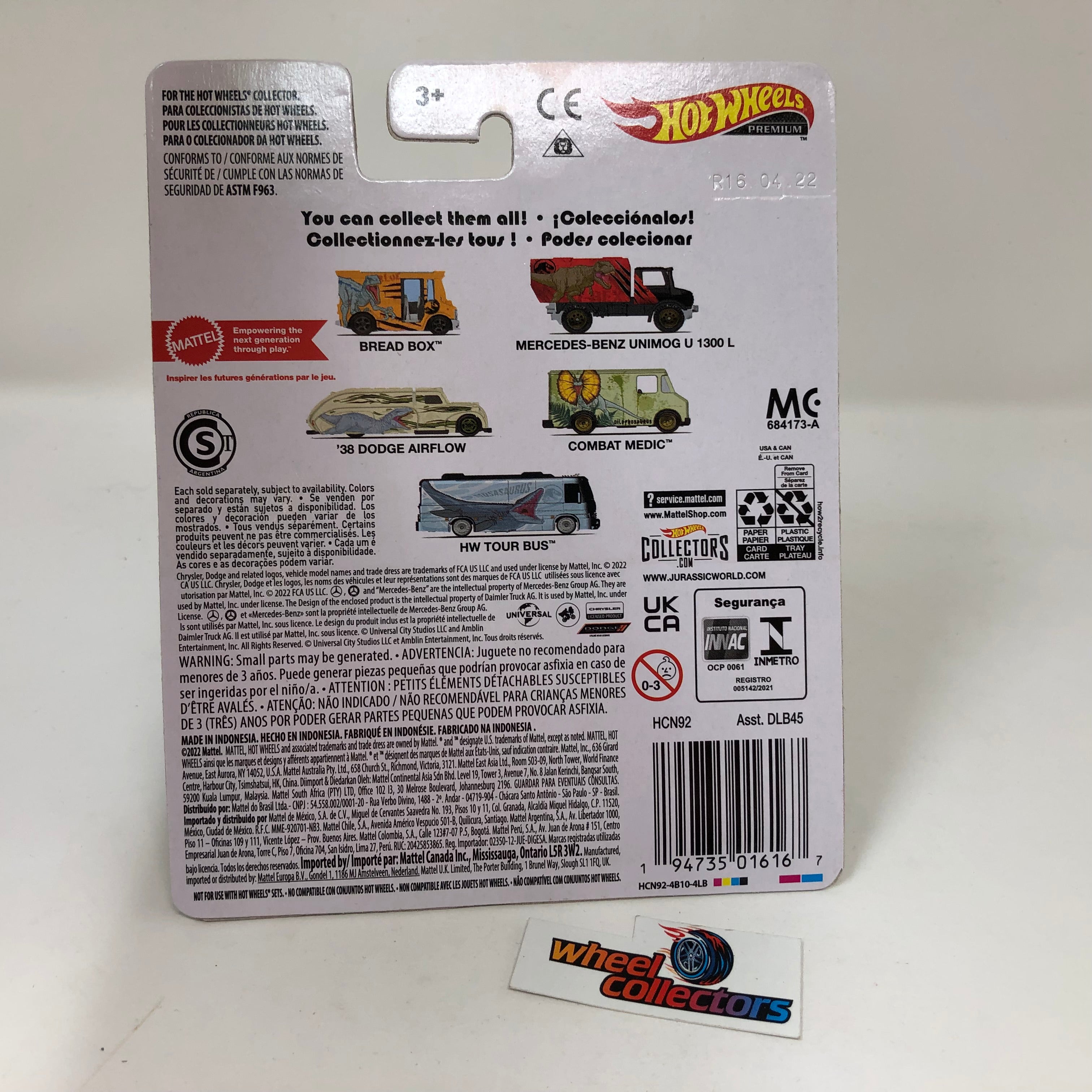 Combat Medic * Hot Wheels Pop Culture Jurassic World、mySite、hgirdovlk