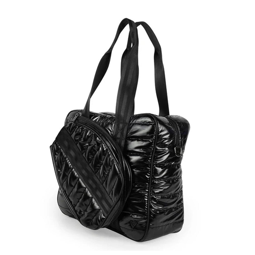 preneLOVE Pickleball Puffer Bag - Monochromatic Black