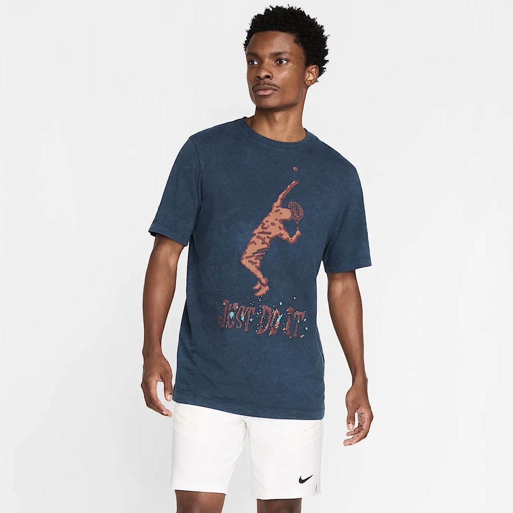 Nike Men's Court Serve Tee - Armory Navy