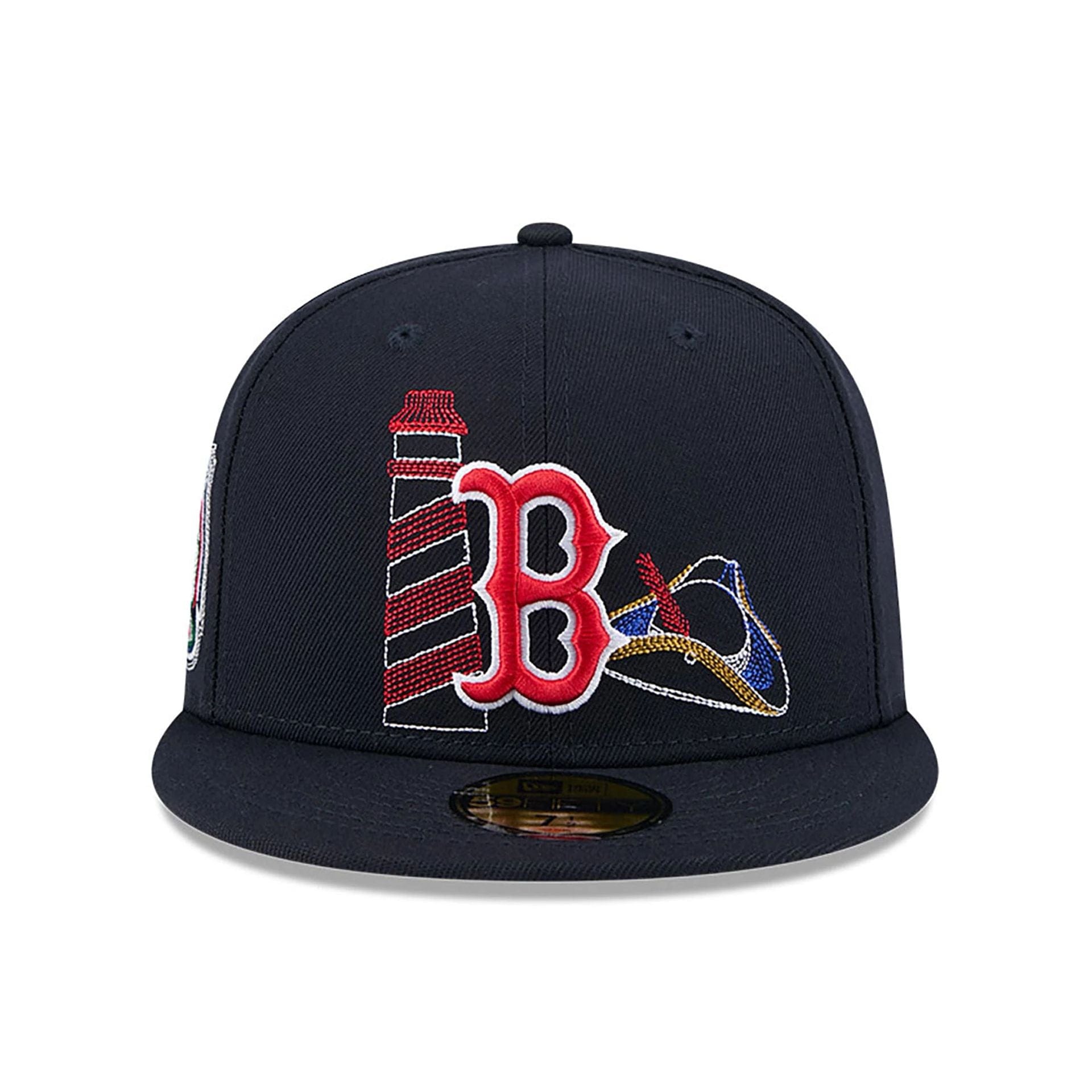 Boston Red Sox State Stitch Navy 59FIFTY Fitted Cap、mySite、vikingsvslions