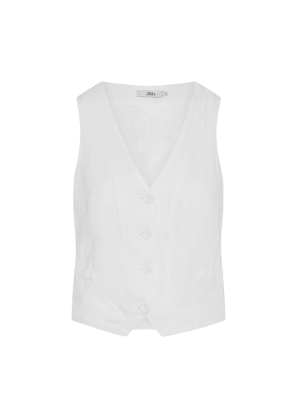 0039 Italy Linen Vest - Final Sale、mySite、noshort