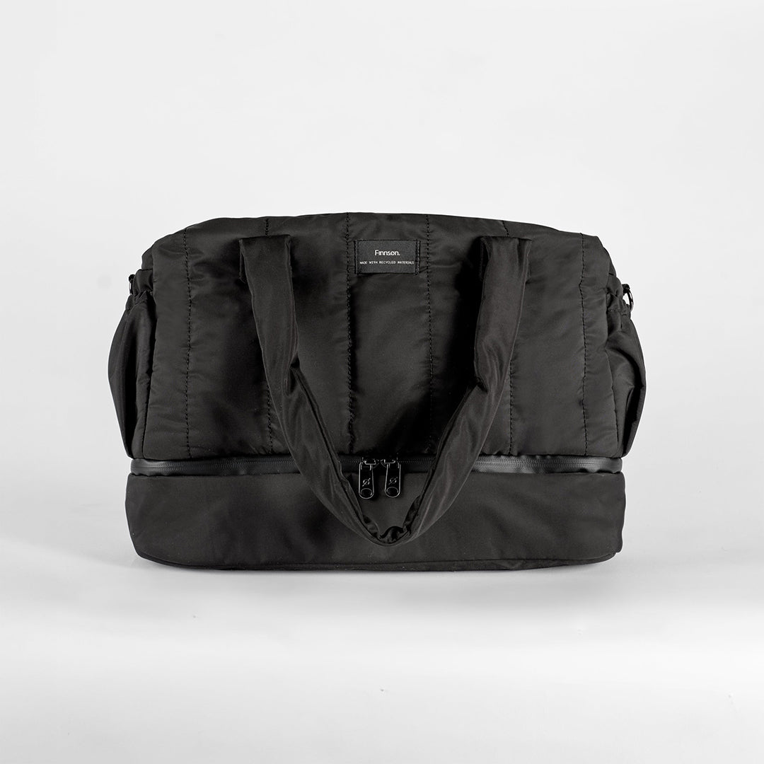  Finnson Innes Eco Holdall Changing Bag With Changing Mat - Black、mySite、merchandisen