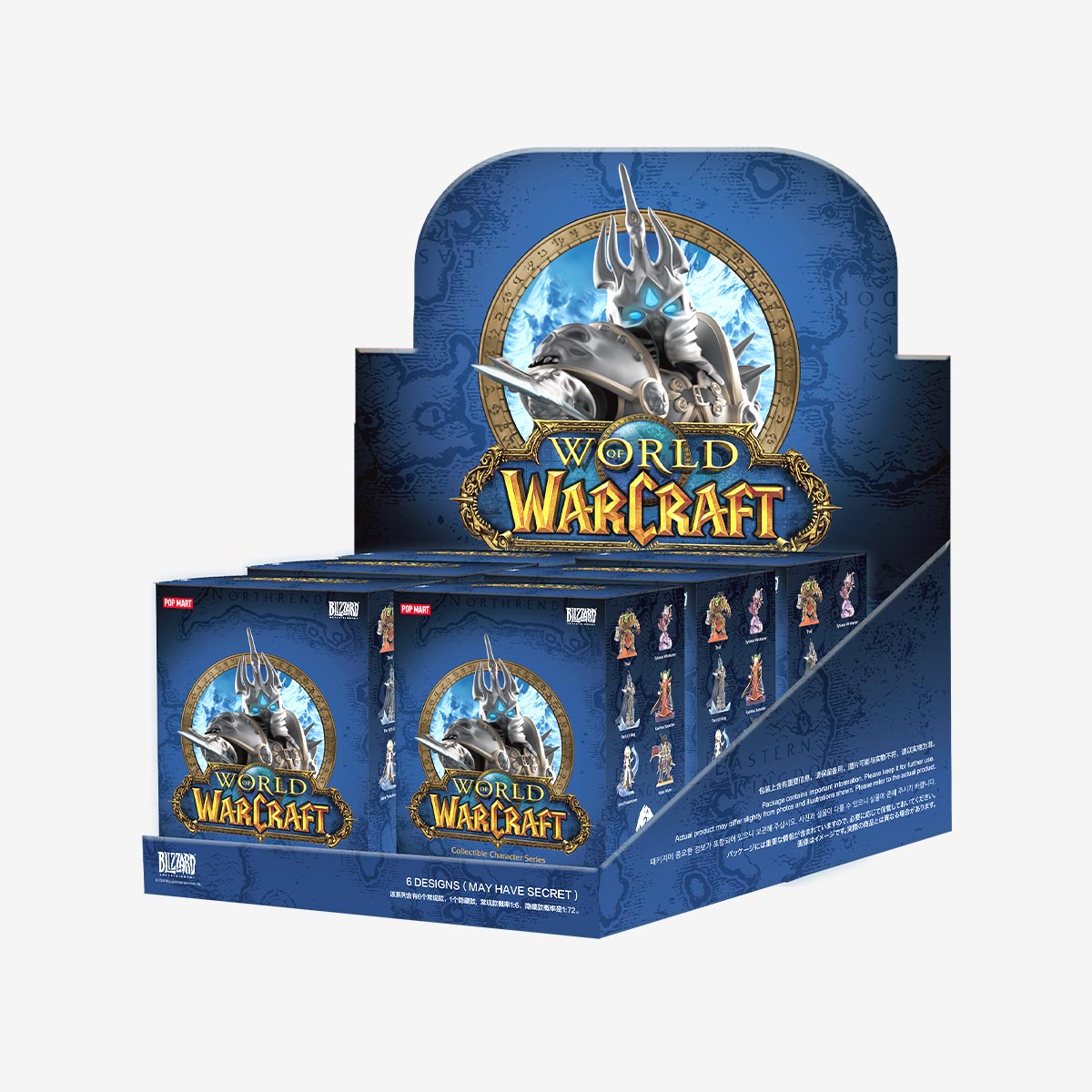  POP MART World of Warcraft Collectible Character Series Blind Box、mySite、greenlandpopulation