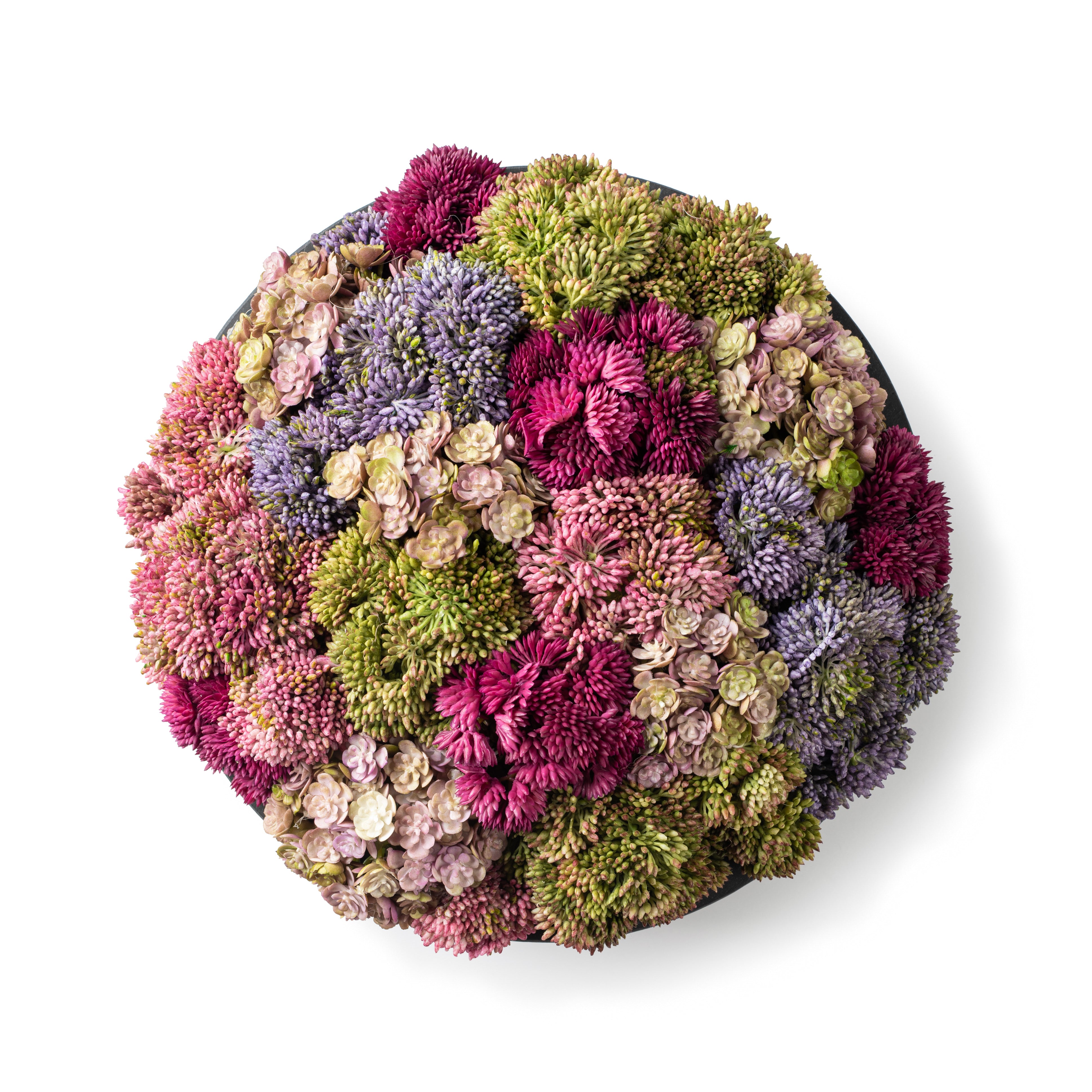  DH Floral Black Round Pot、mySite、elrpsem3k