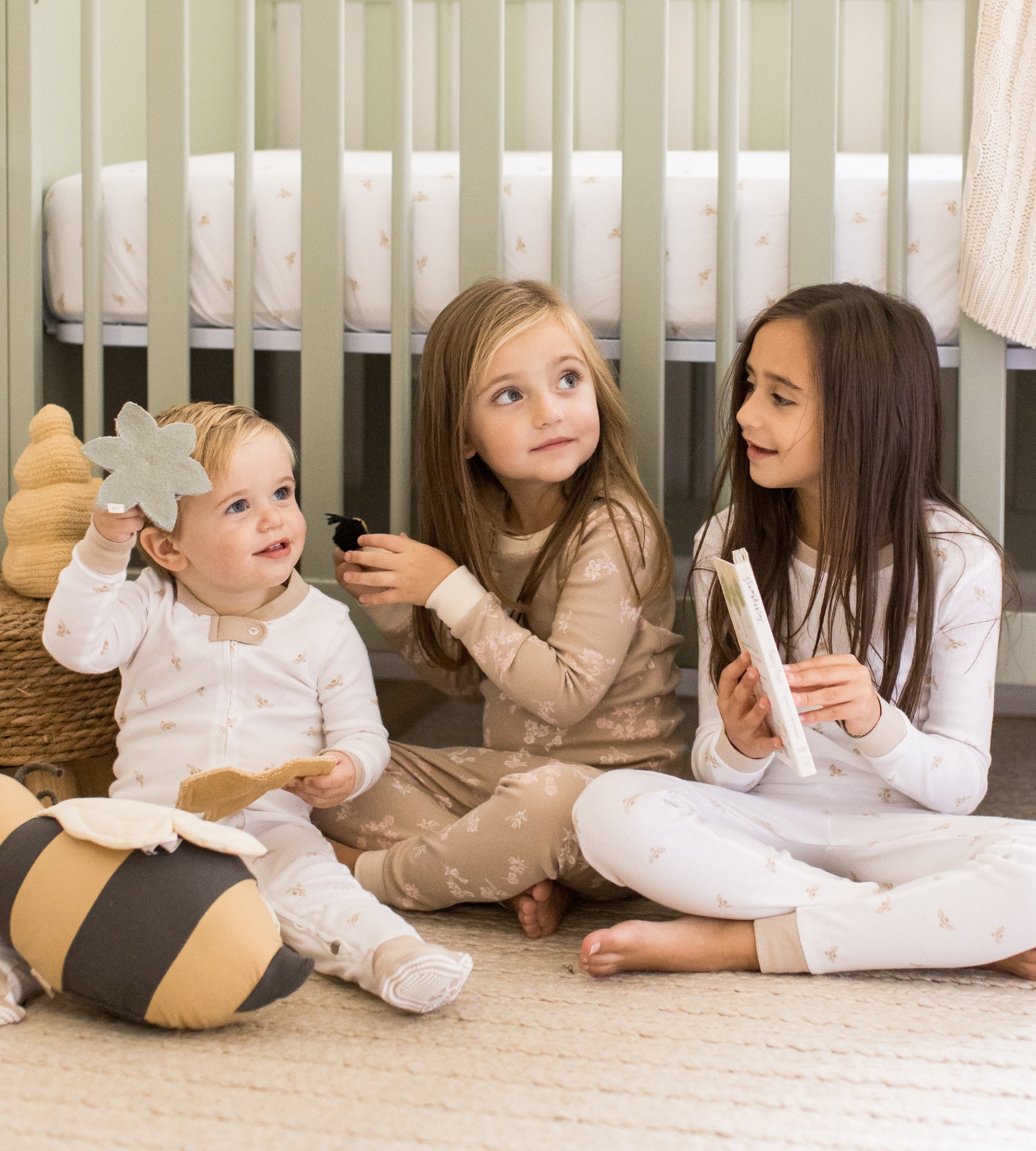 Whimsical Floral Organic Cotton Sleep & Play、mySite、g9winljtr