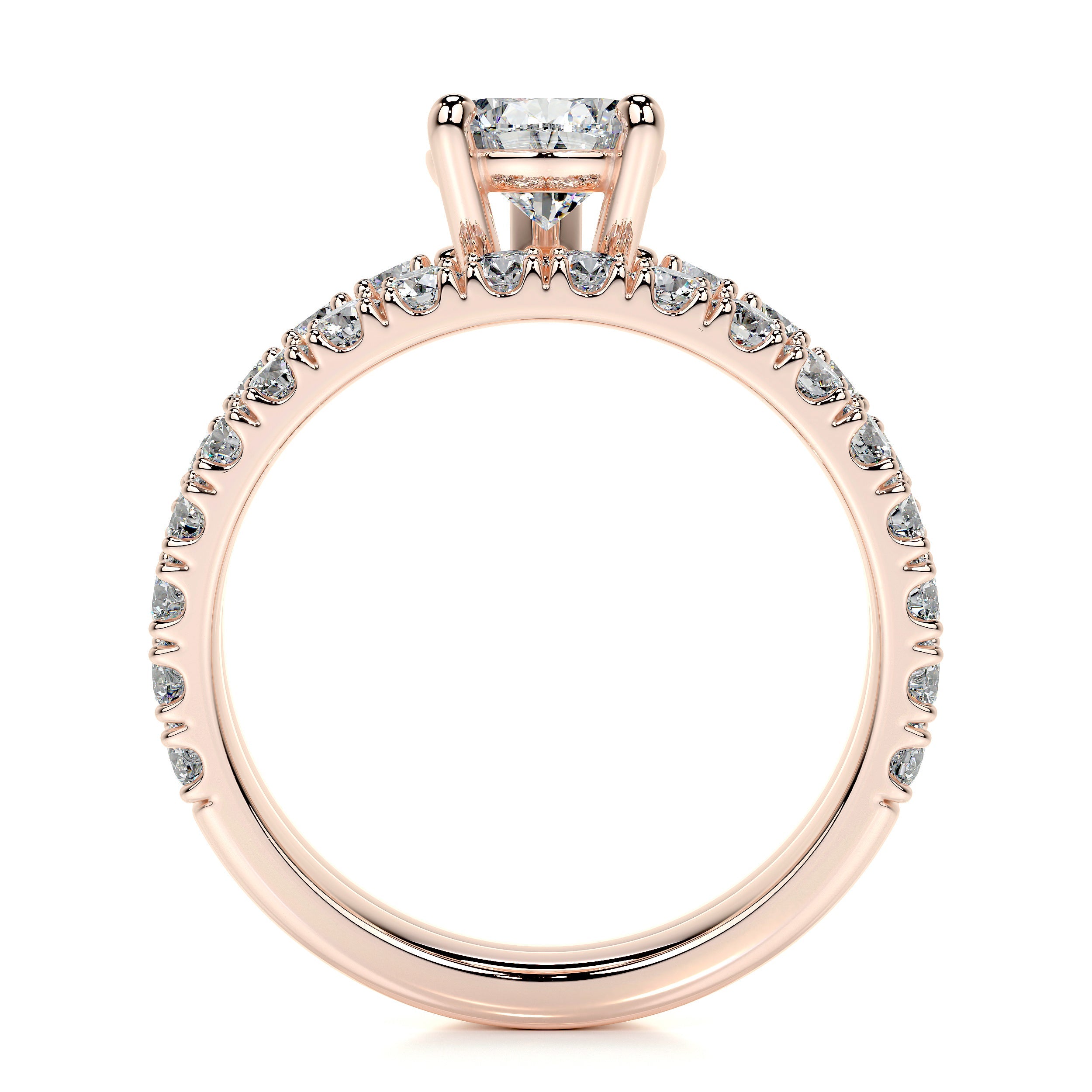 Hailey Lab Grown Diamond Bridal Set -14K Rose Gold、mySite、hinf8tx79