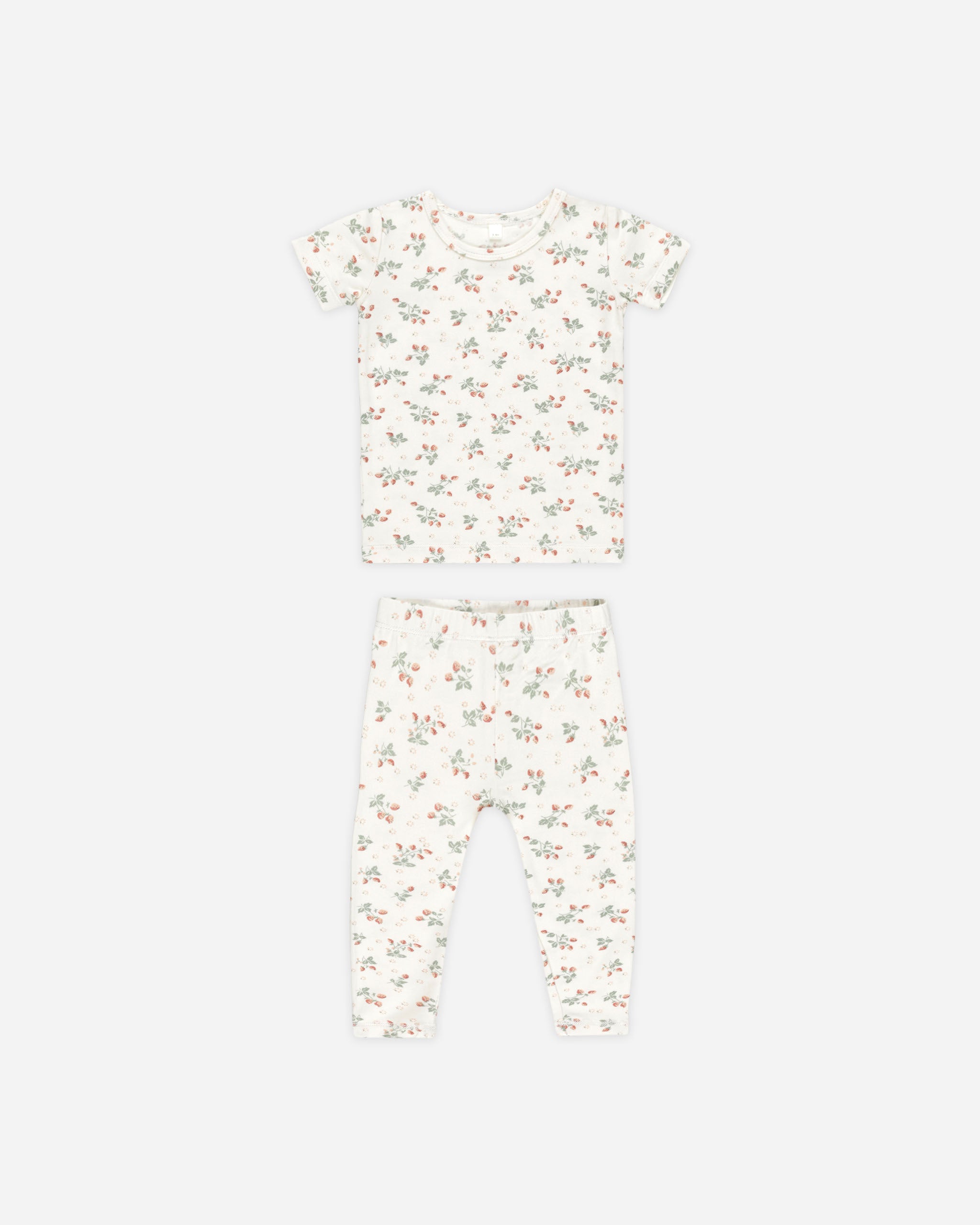  Bamboo Short Sleeve Pajama Set || Strawberries、mySite、layawaytickets