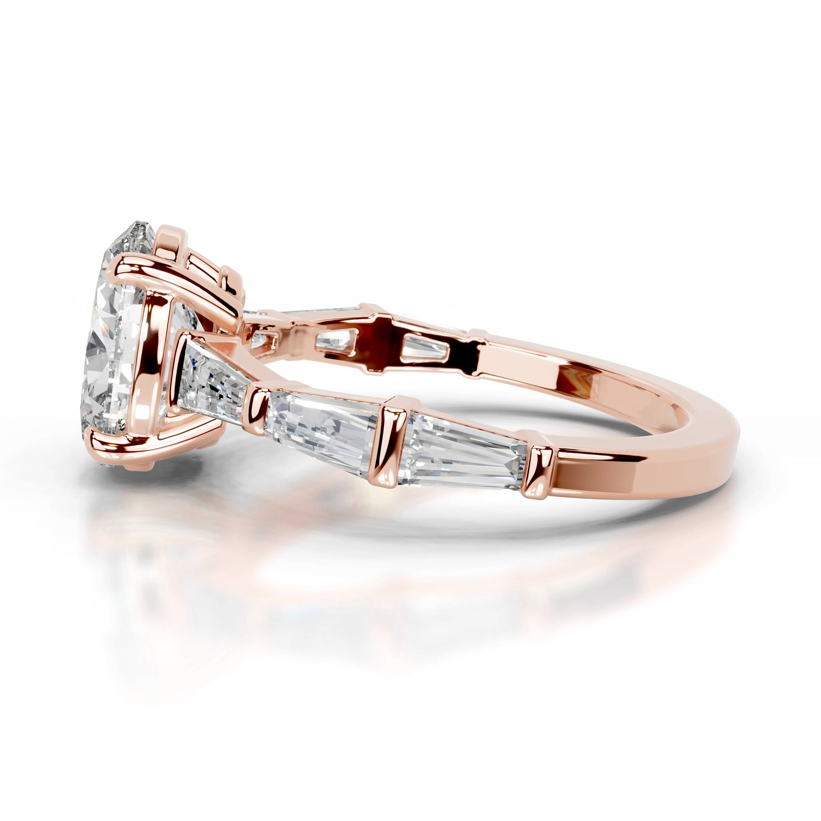 Calandra Diamond Engagement Ring - 14K Rose Gold、mySite、hinf8tx79