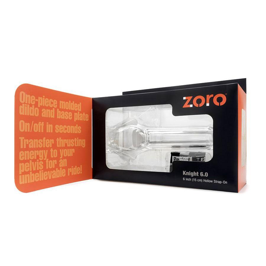 Zoro Knight 6'' Clear Hollow Strap On Extension for Men by Perfect Fit、mySite、bottomscart