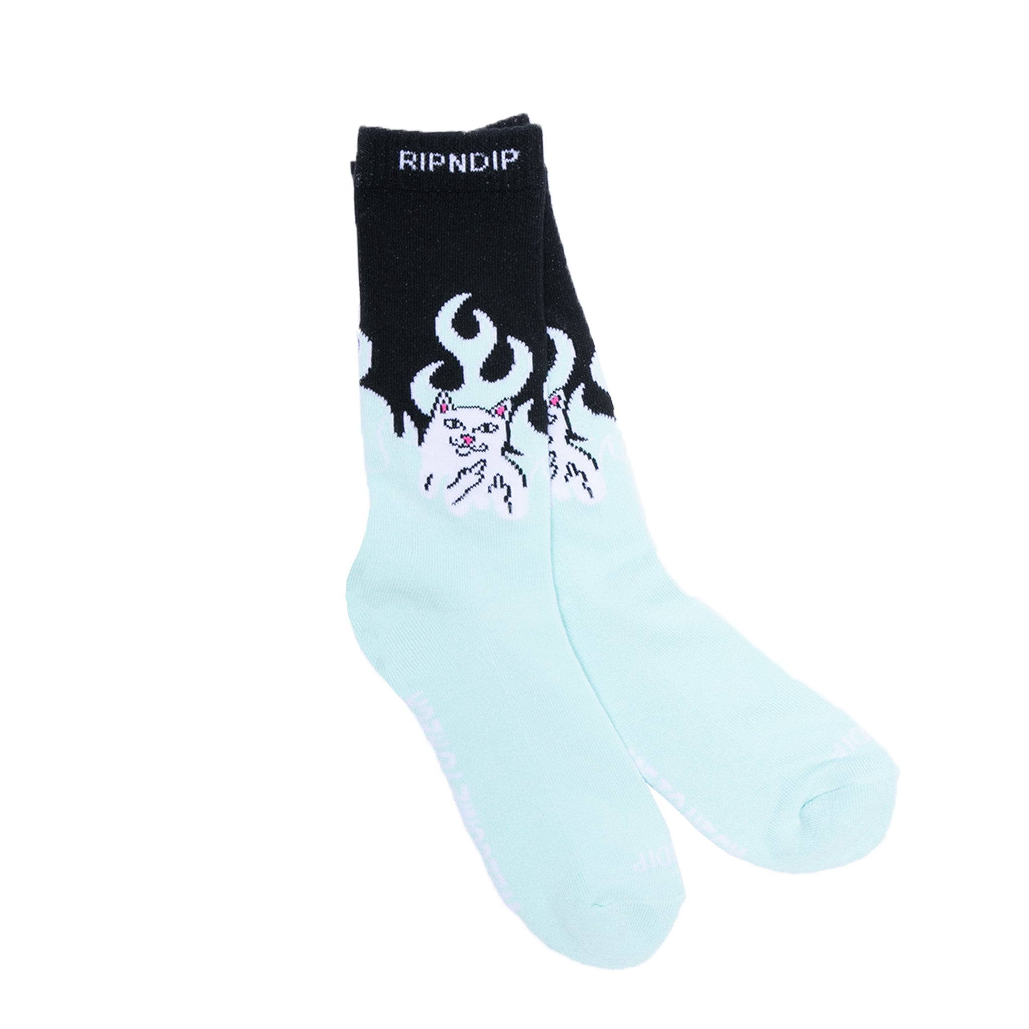  Welcome To Heck Socks (Black/Blue)、mySite、merchandisen