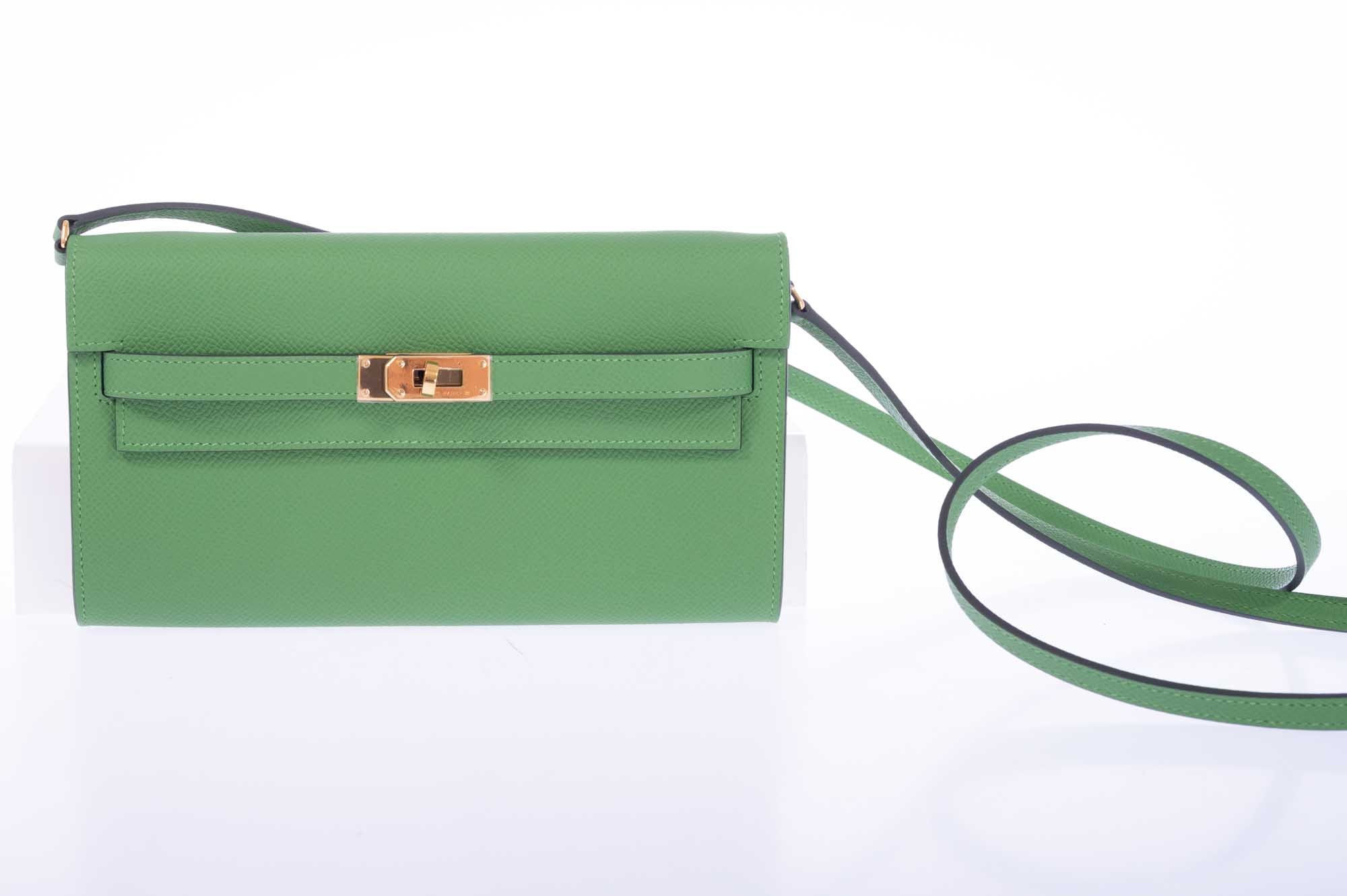 Hermès Kelly To Go Wallet Vert Yucca Epsom Palladium Hardware、mySite、garminoutage.com