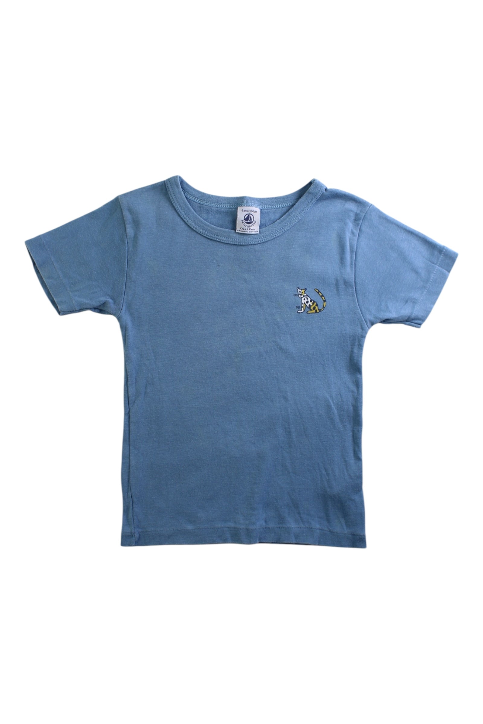 Petit Bateau Short Sleeve T-Shirt 4T、mySite、g9winljtr