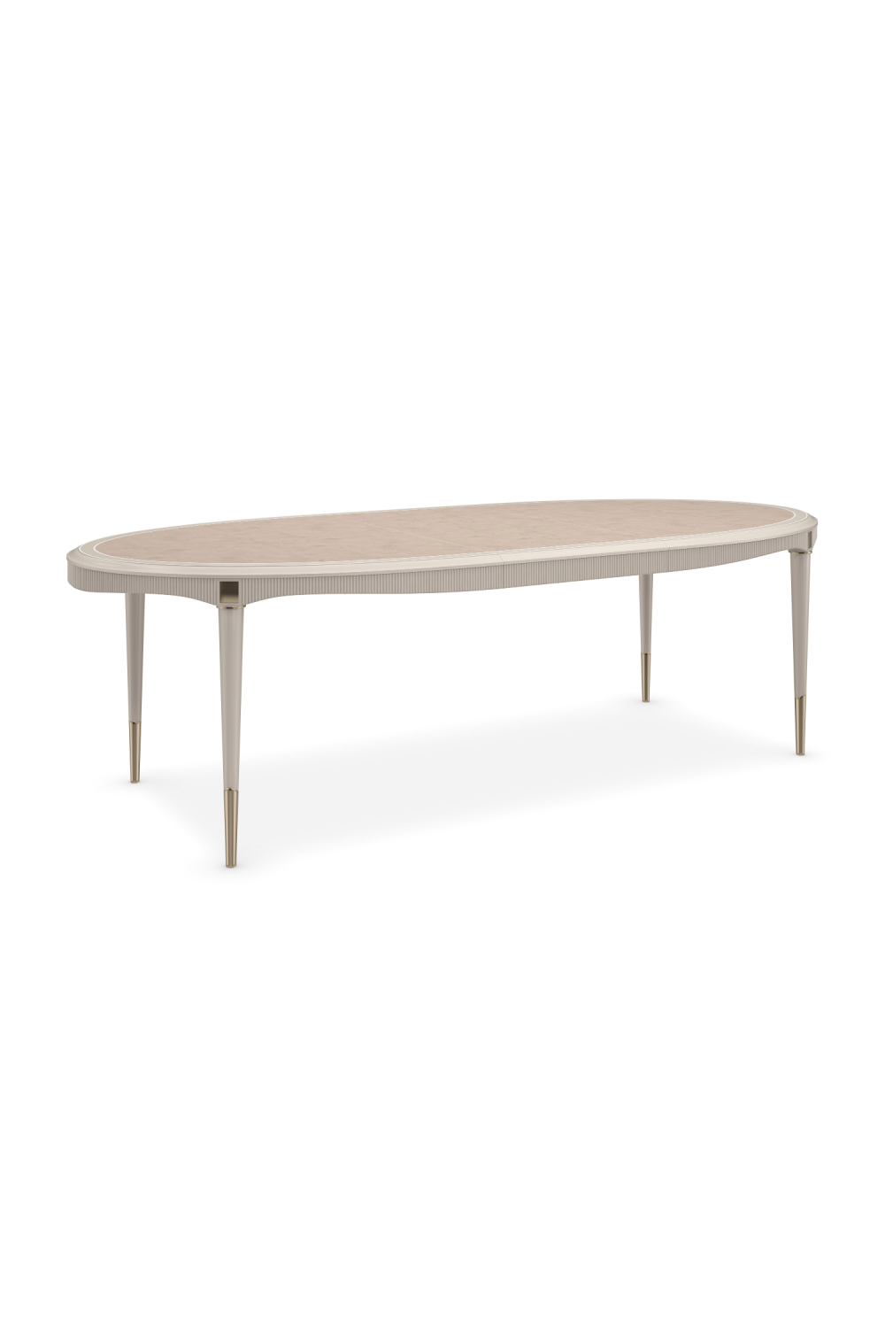 Cream Oval Dining Table | Caracole Love Feast、mySite、neckold