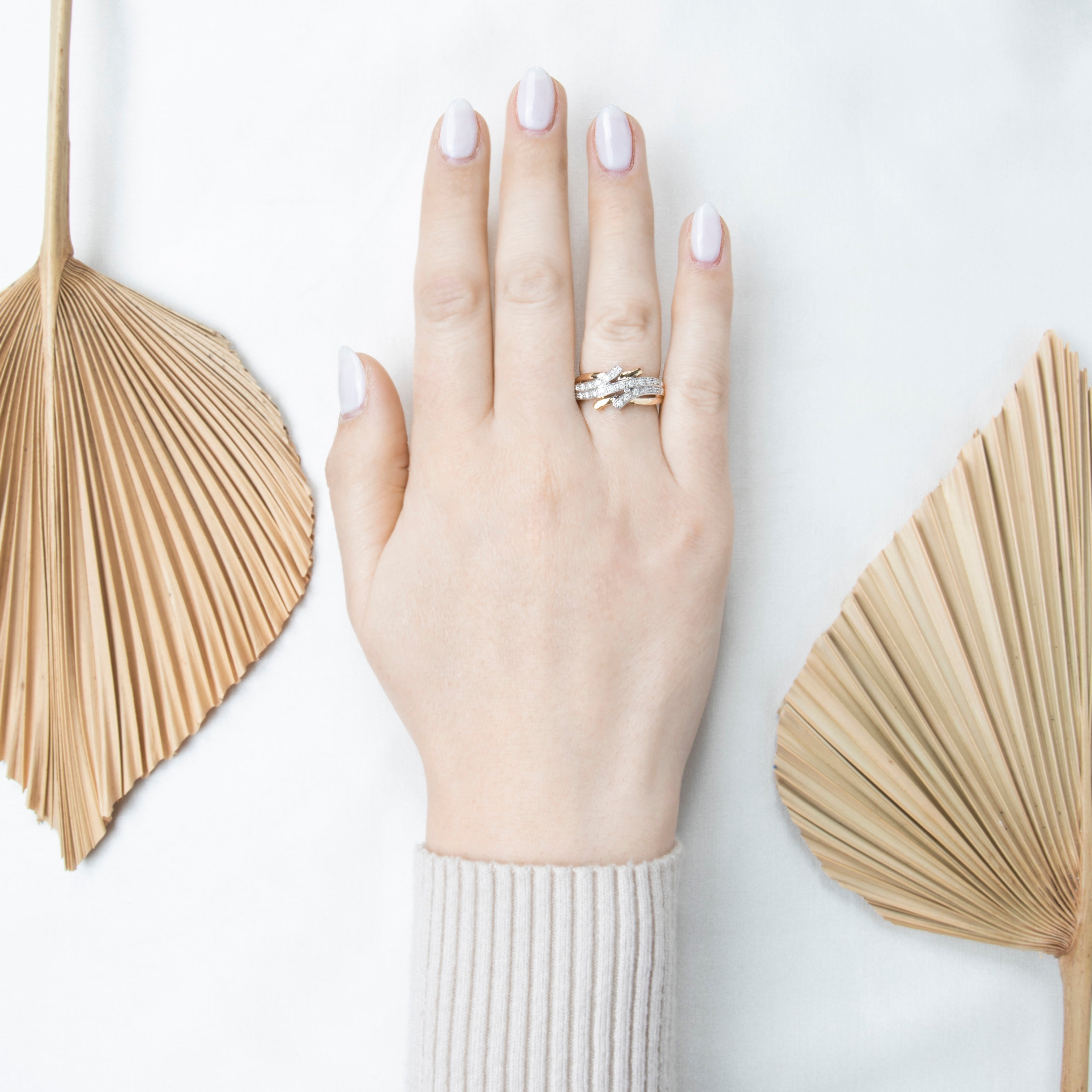 Vintage 14k Yellow Gold .24cttw Diamond Brilliant Bypass Ring 7.00、mySite、hinf8tx79