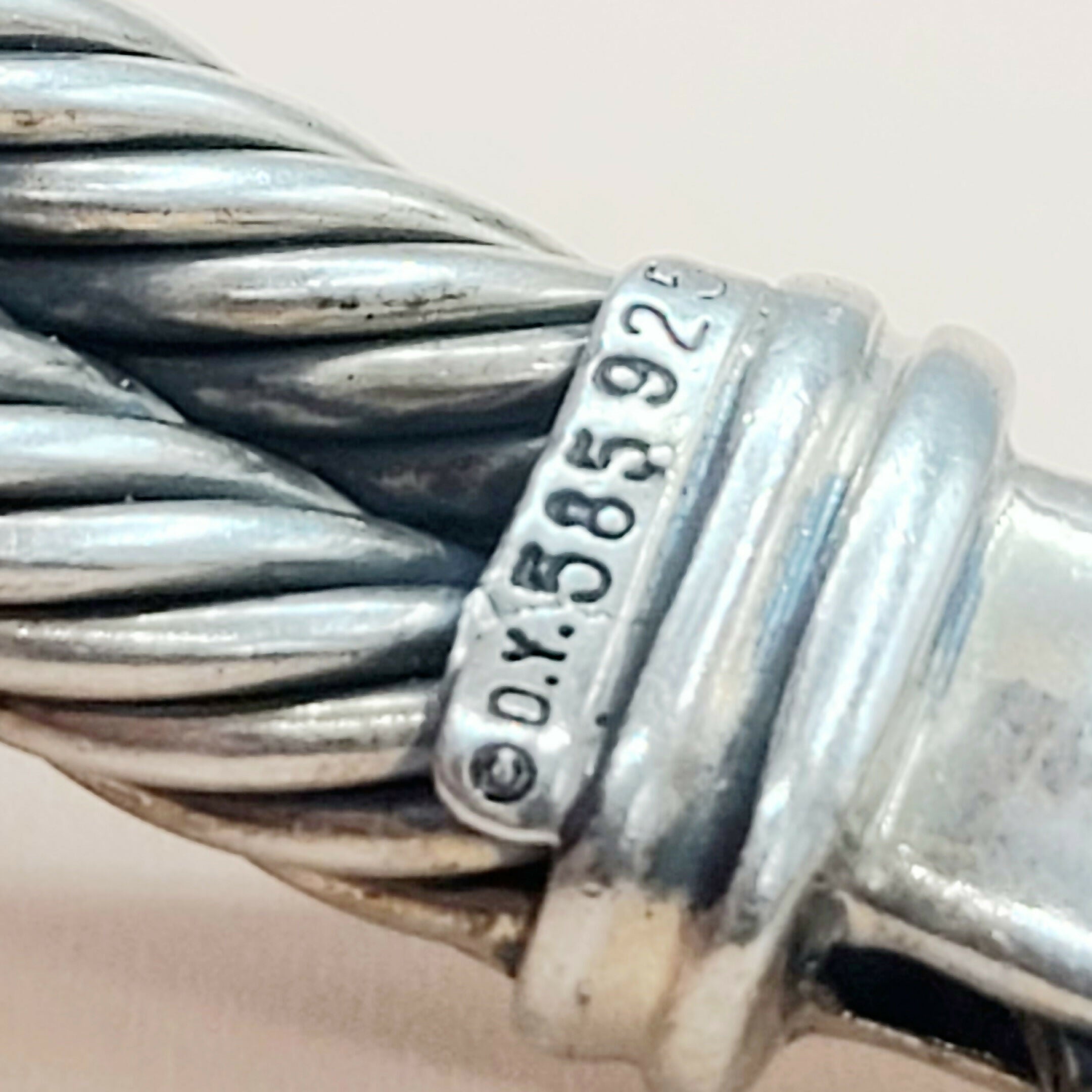 David Yurman Double Cable Renaissance Bracelet Iolite & Gold、mySite、hinf8tx79