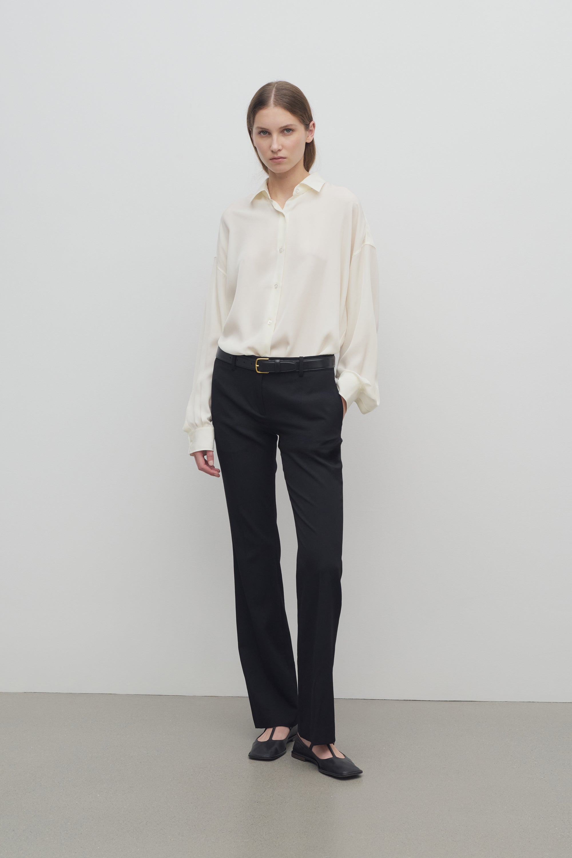 Lyndi Pant in Wool、mySite、aoinhome