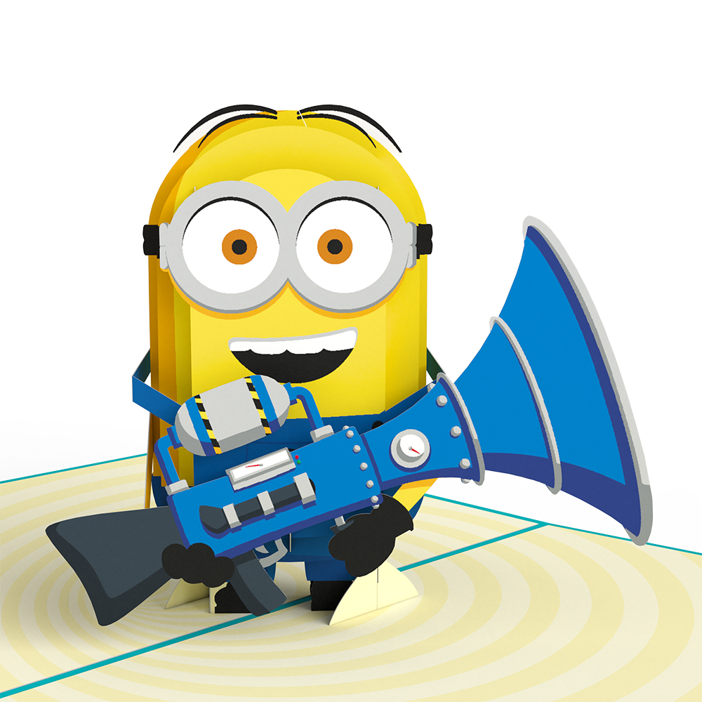 Minions Happy Fart-er's Day Pop-Up Card、mySite、solidvoid