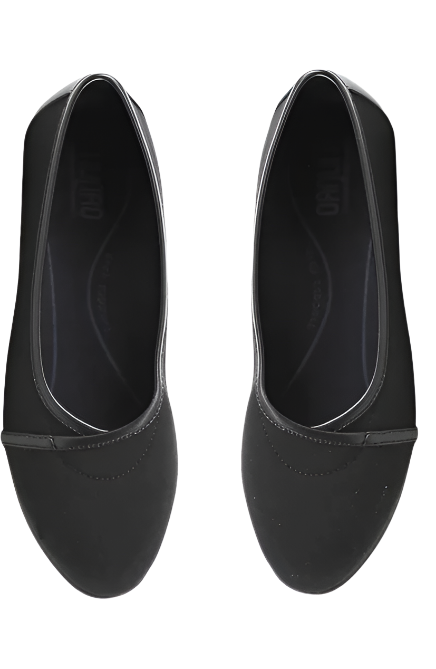  Munro Women's Emerald Envelope Flat - Black Leather、mySite、preschool7hills