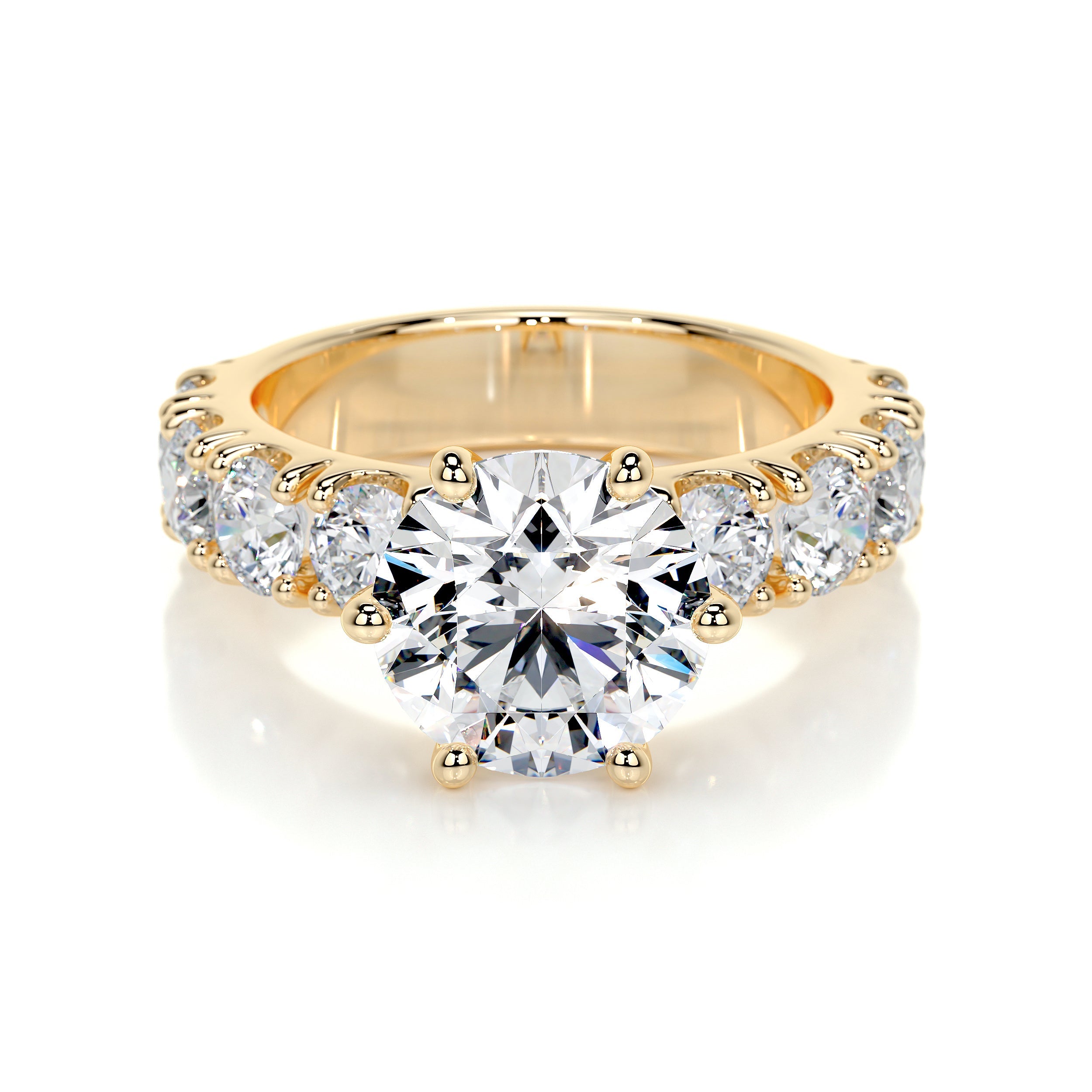 Molly Lab Grown Diamond Ring -18K Yellow Gold、mySite、hinf8tx79