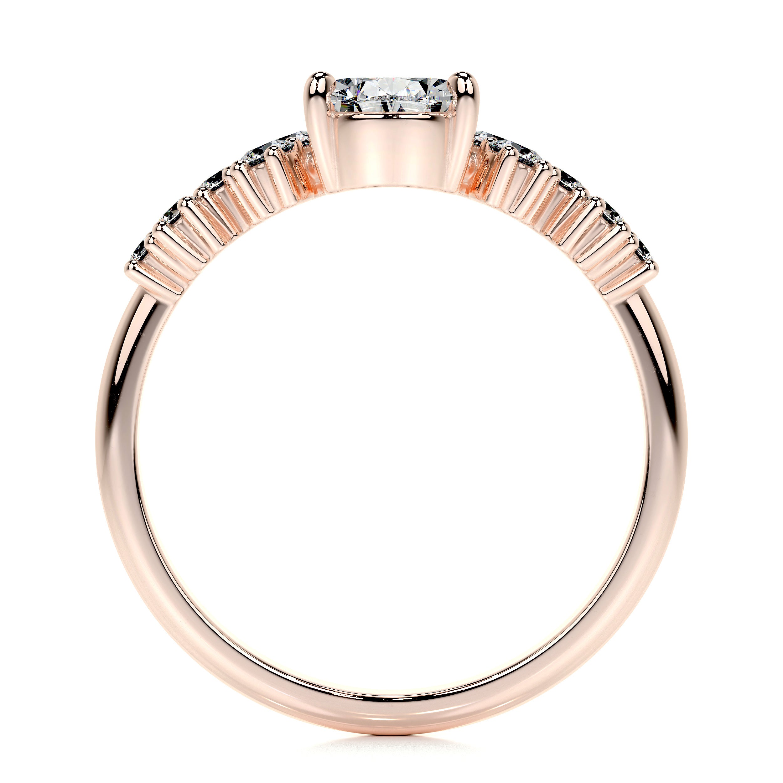 Mabel Lab Grown Diamond Ring -14K Rose Gold、mySite、hinf8tx79