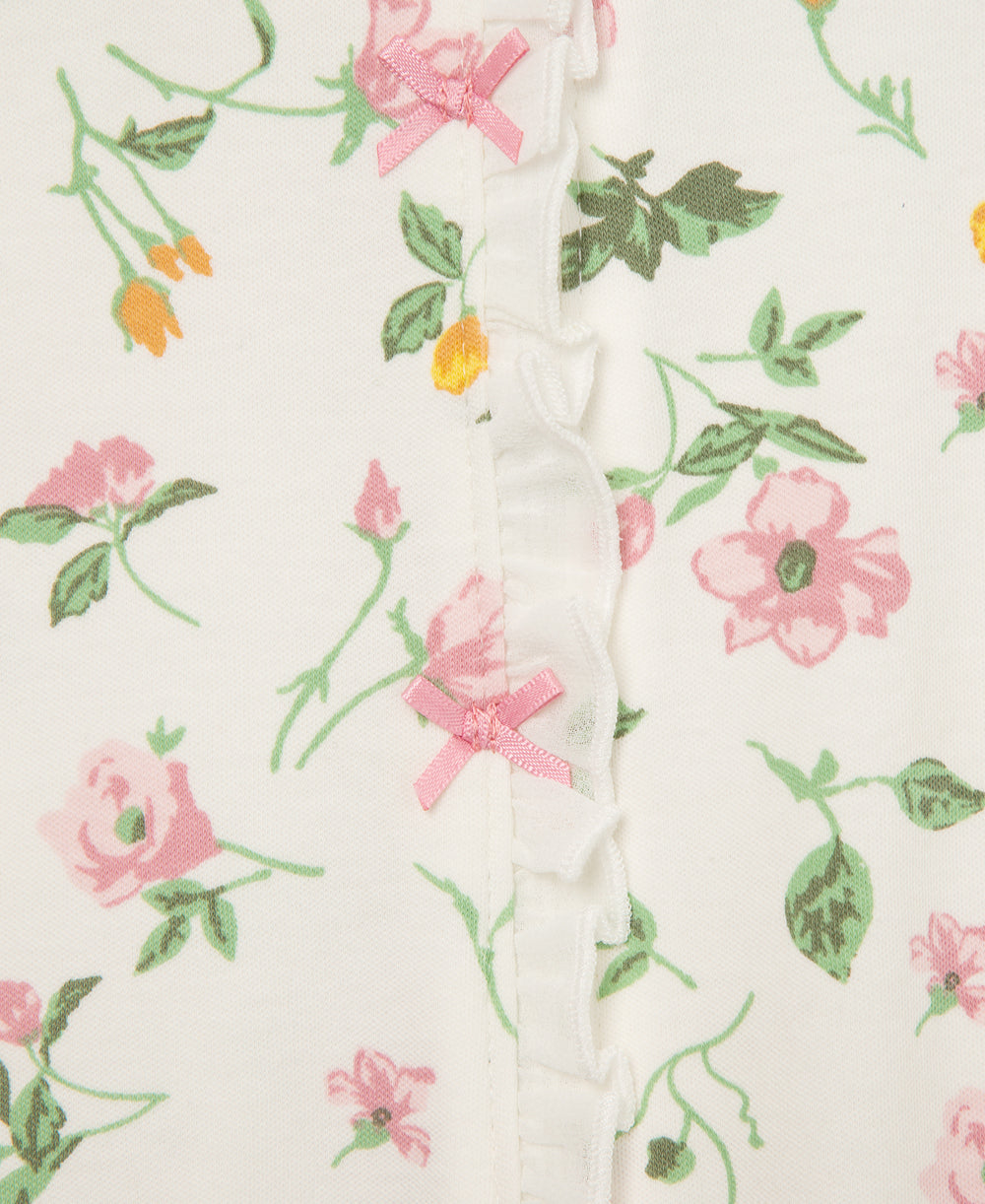  Floral Leaf 2-Way-Zip Footed One-Piece And Hat、mySite、layawaytickets