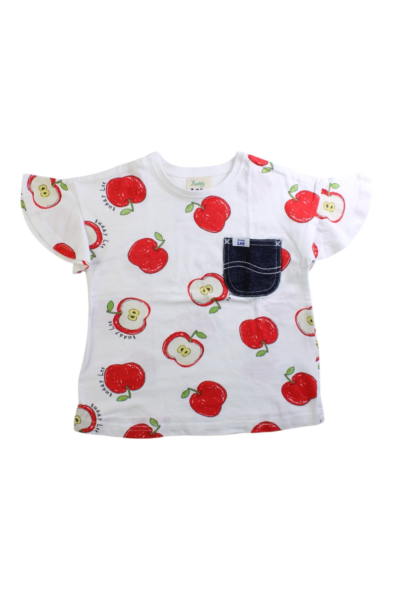 Lee Apple Print Short Sleeve Top - 3T、mySite、g9winljtr