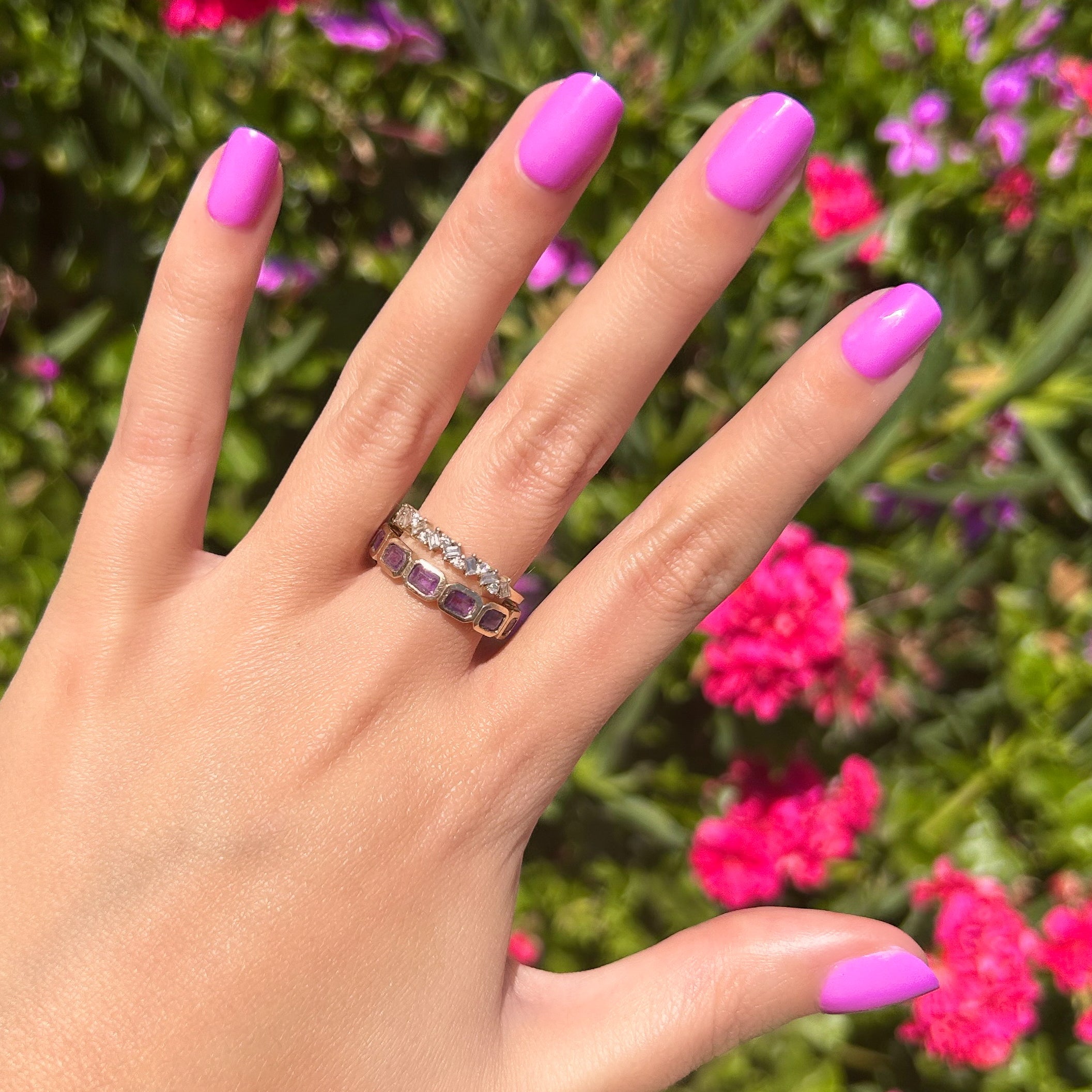 Jam, Please - Press-On | Extra Short | Squoval、mySite、solidvoid