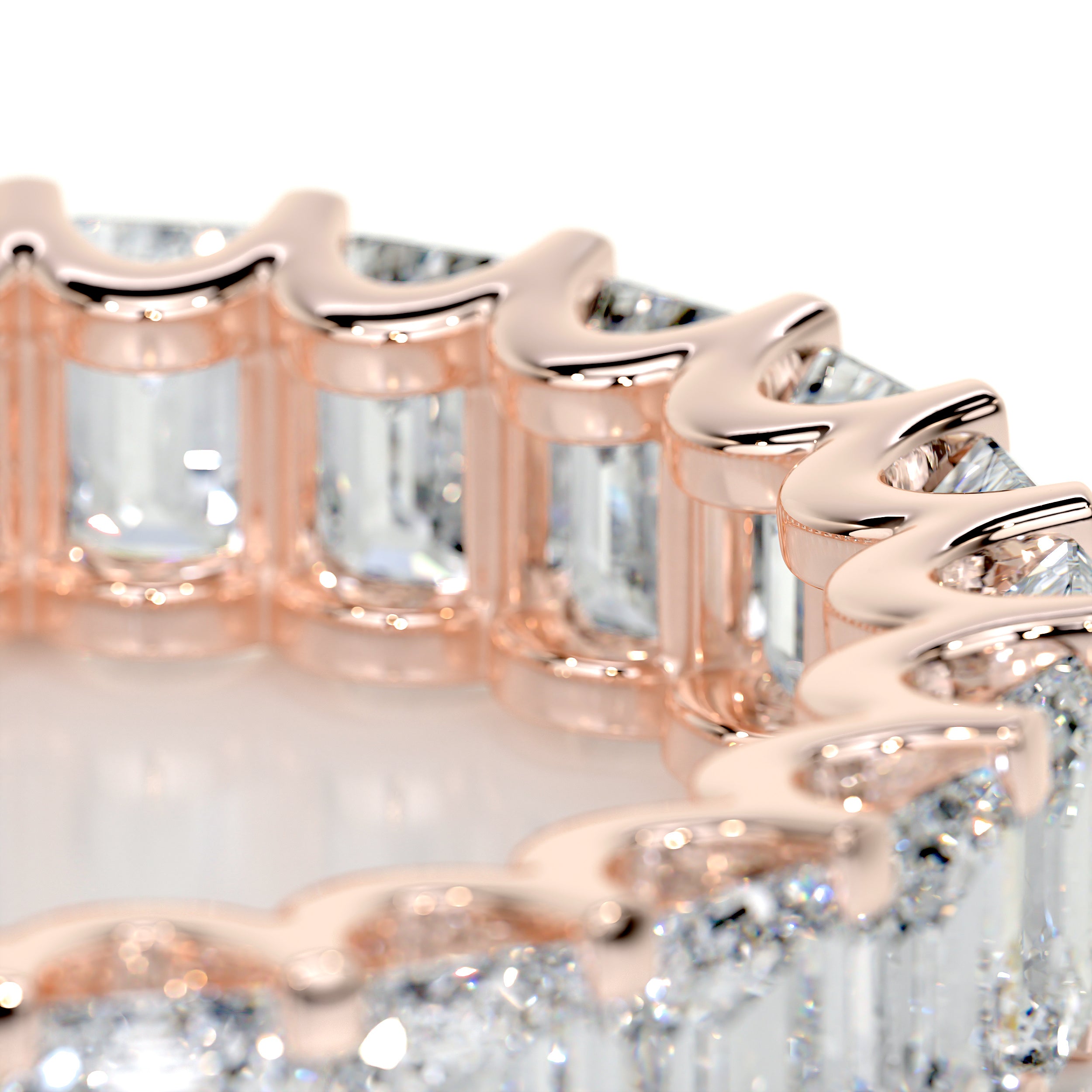 Gina Eternity Wedding Ring -14K Rose Gold、mySite、hinf8tx79