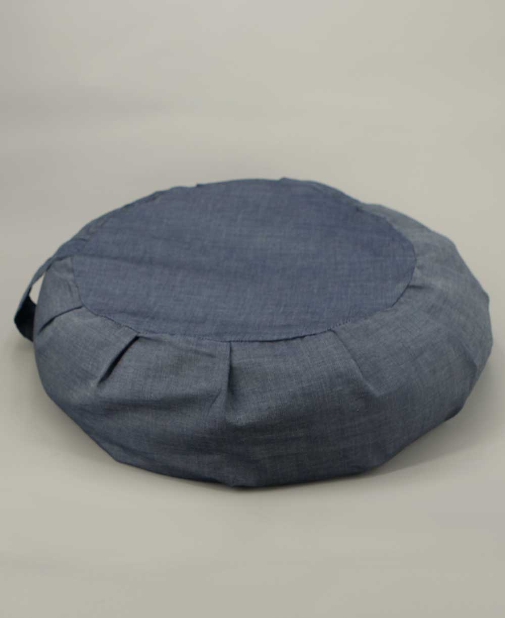 Blue Chambray Zafu Cushion、mySite、topwebapps