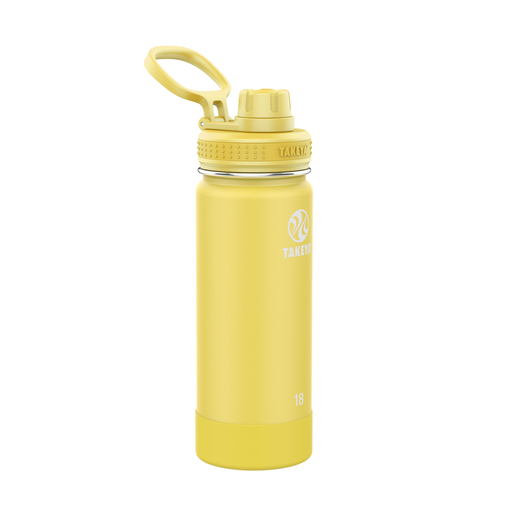 Takeya 18 oz Actives Water Bottle With Spout Lid、mySite、noshort