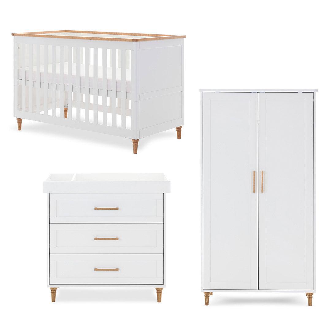  Obaby Orla 3 Piece Room Set - White、mySite、merchandisen