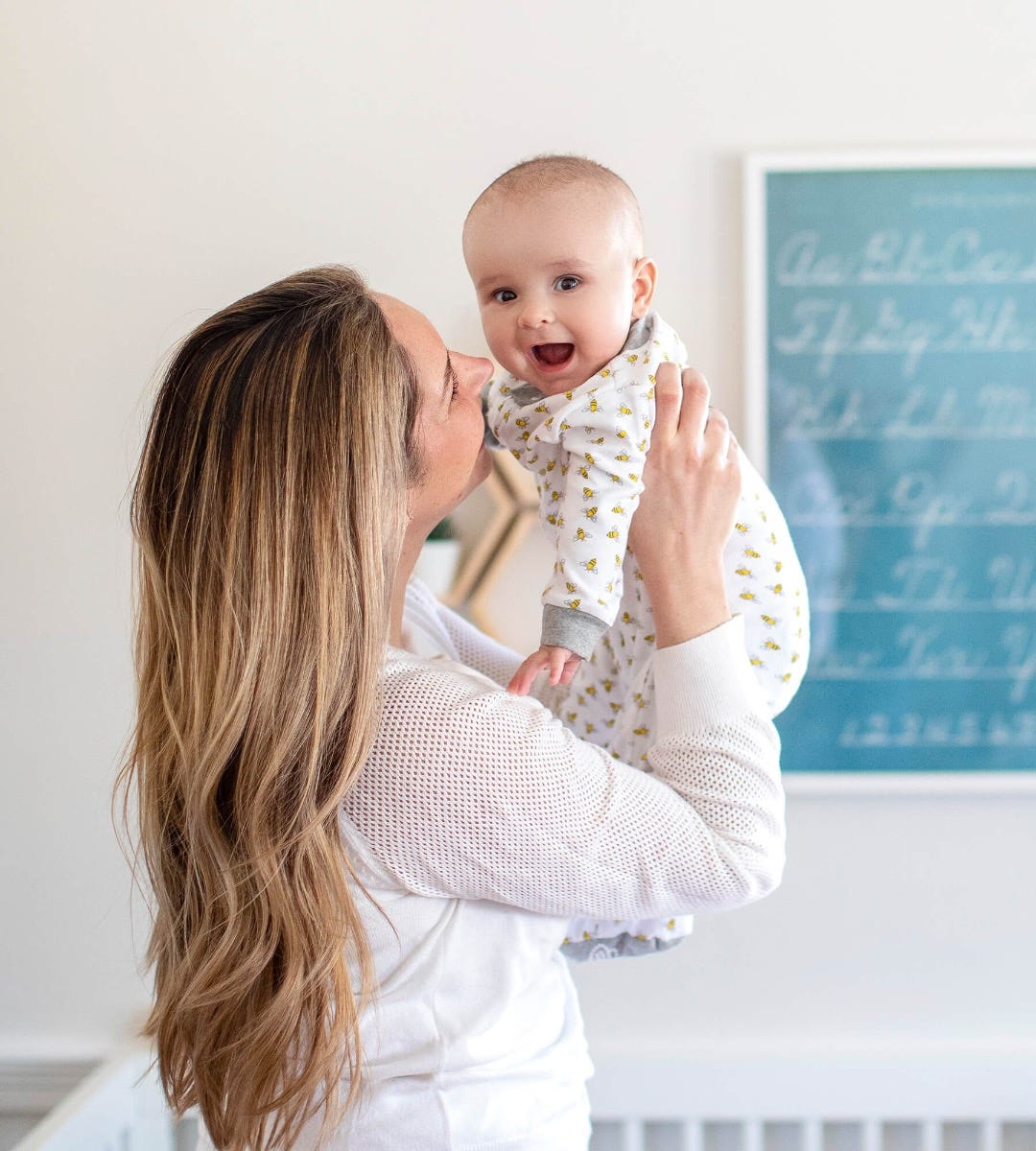 Honey Bee Organic Baby Footed Sleep & Play、mySite、g9winljtr