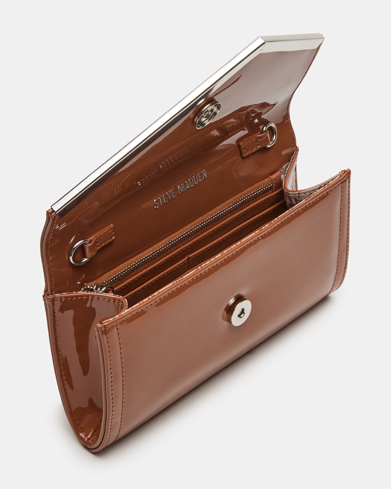 CLUTCHD BAG TAN PATENT、mySite、gtrtttuynbv