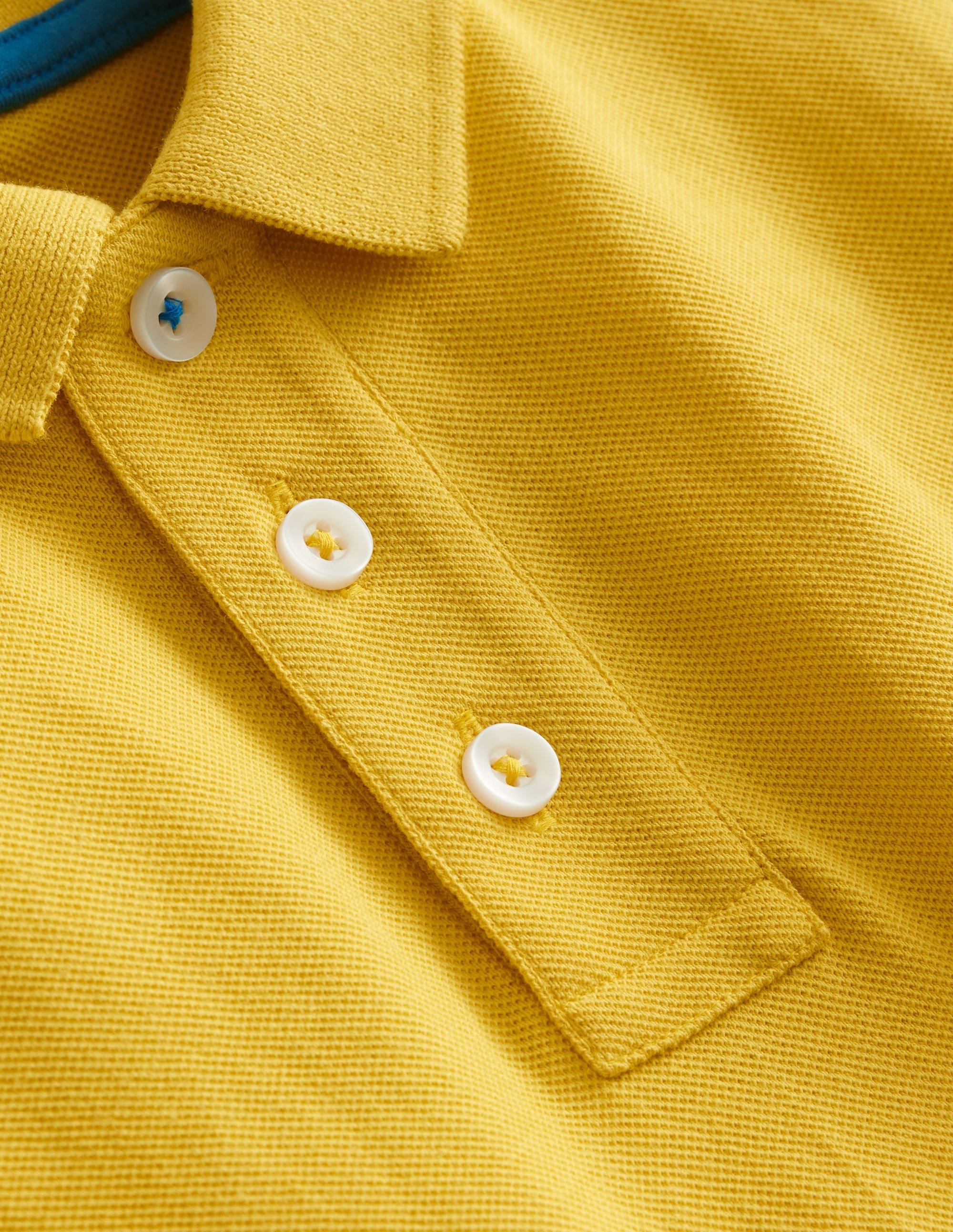  Piqué Polo Shirt-Sweetcorn Yellow、mySite、ashleygrahame