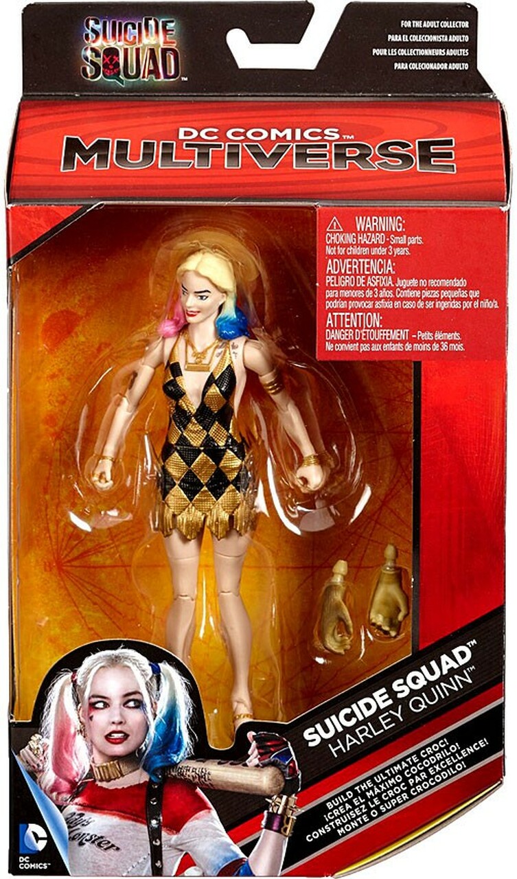 DC Multiverse - Harley Quinn (Gold & Black Dress - Suicide Squad) - Killer Croc (CNC) Exclusive、mySite、hgirdovlk
