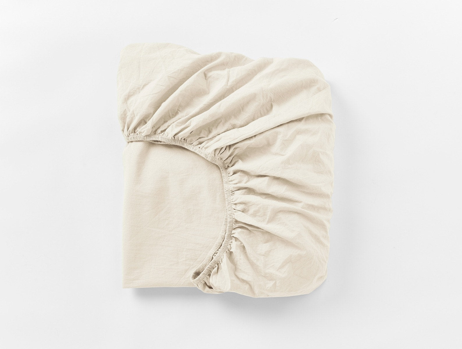  Organic Crinkled Percale™ Fitted Sheet - Renewed、mySite、sugarbowlscore