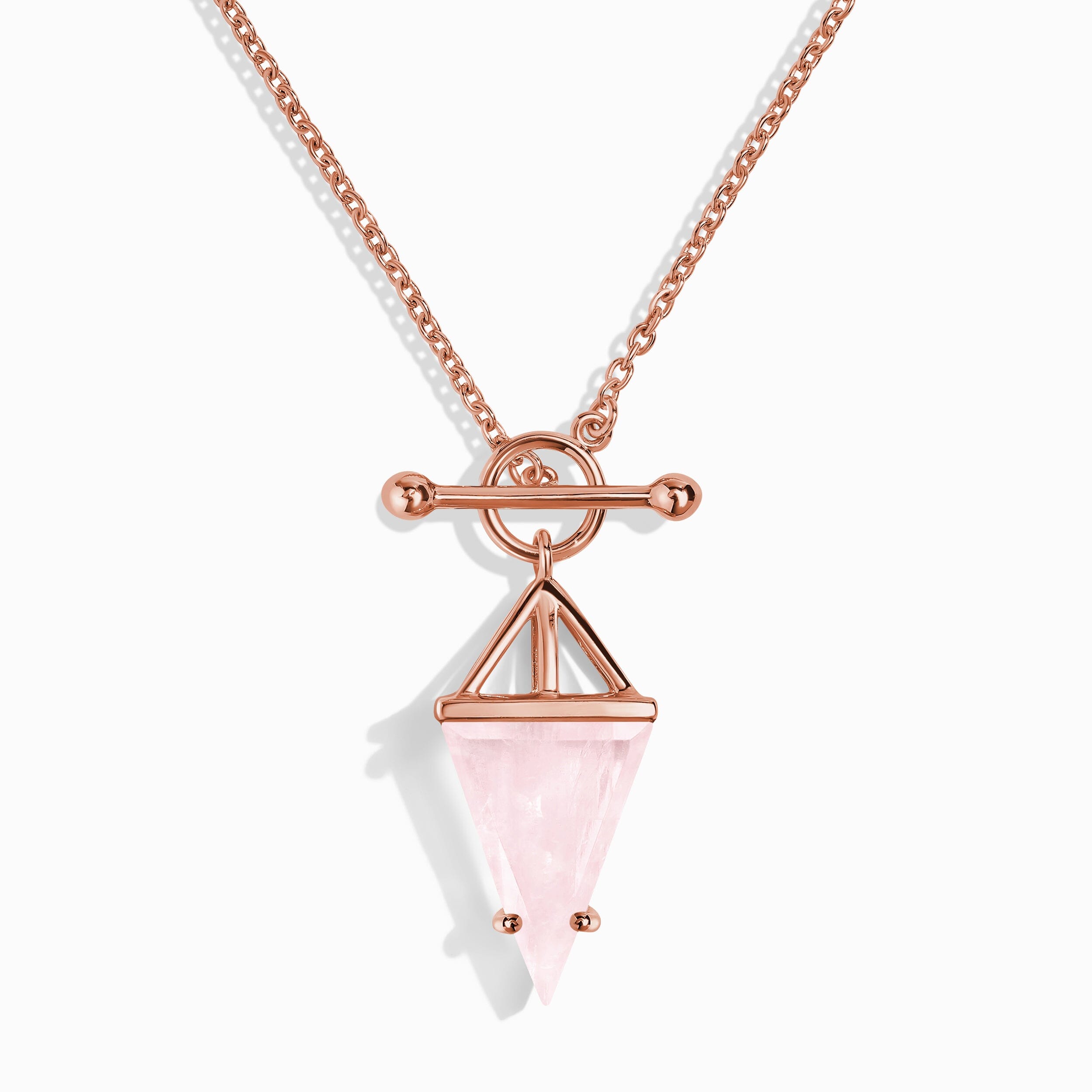 Rose Quartz Necklace - Heroine T-Lock、mySite、hinf8tx79