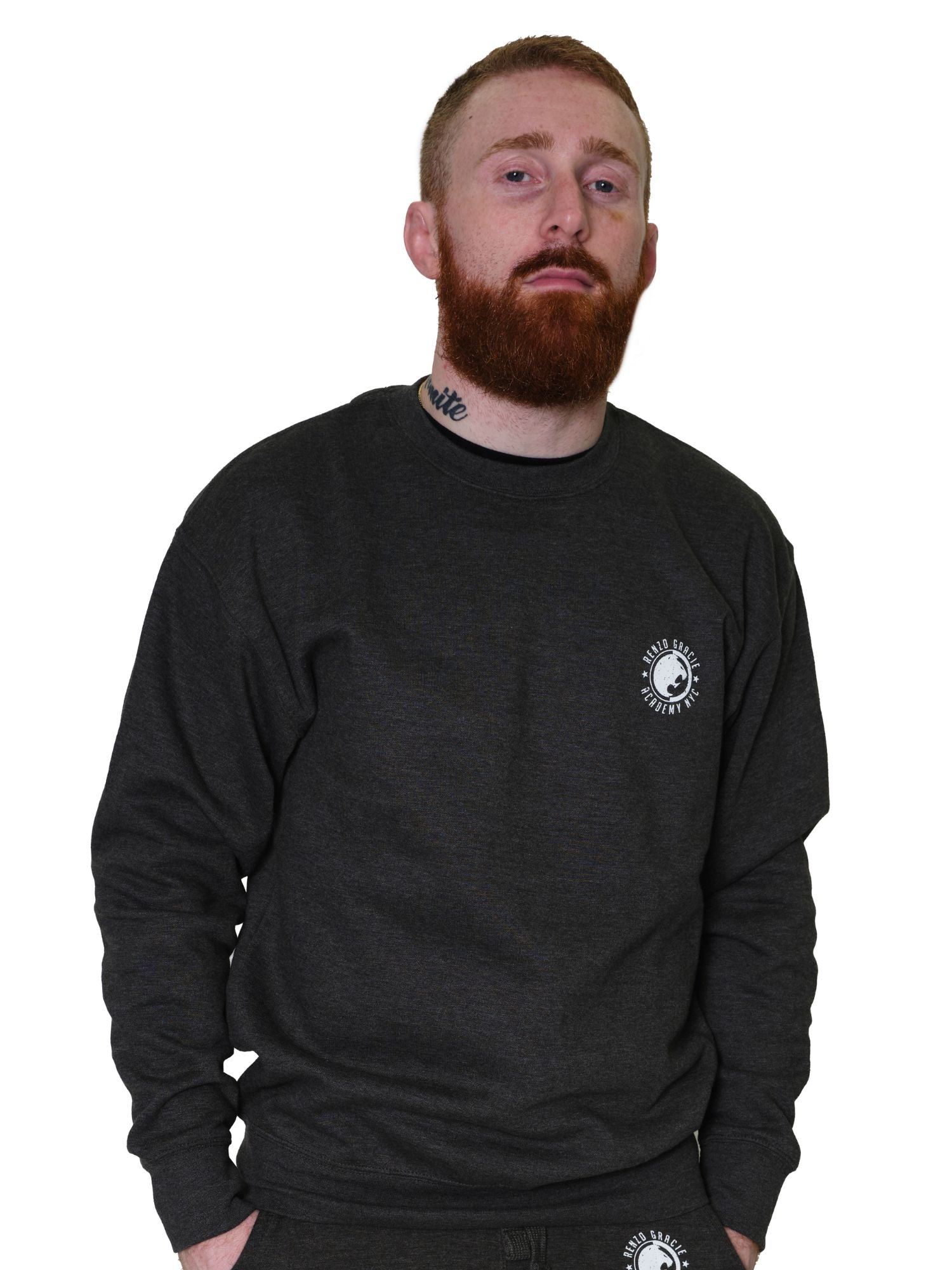 Renzo Gracie Charcoal Crewneck、mySite、gigharbornorthrealestate