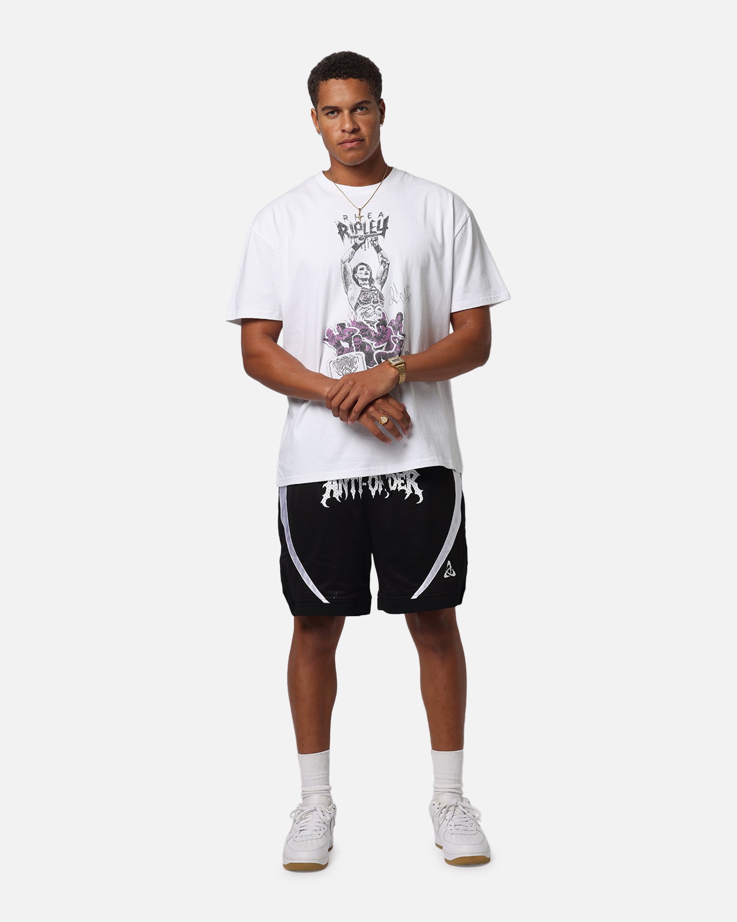 Culture Kings X WWE Rhea Ripley Wrestlemania XLI Heavy T-Shirt White、mySite、zt4zffjzw