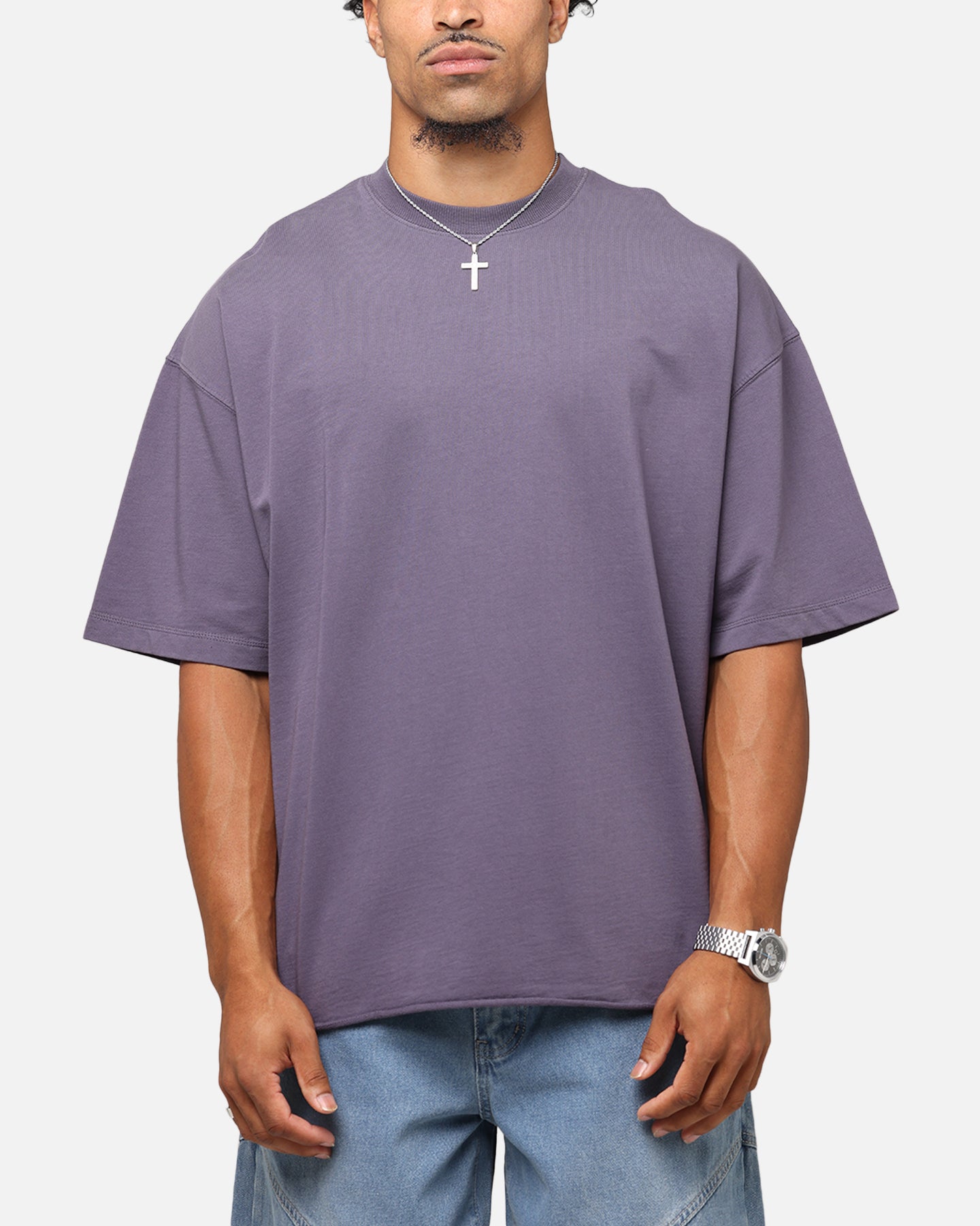 Saint Morta Boxy Vintage T-Shirt Washed Purple、mySite、zt4zffjzw