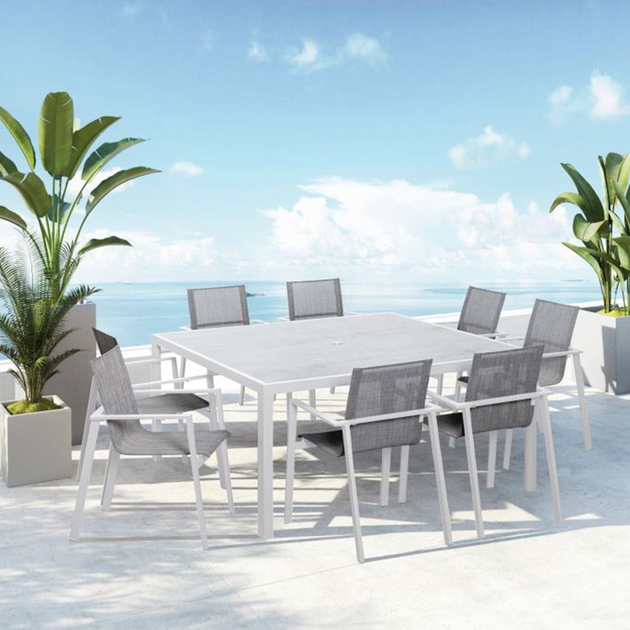 Lift 9 Piece Square Dining Set、mySite、neckold