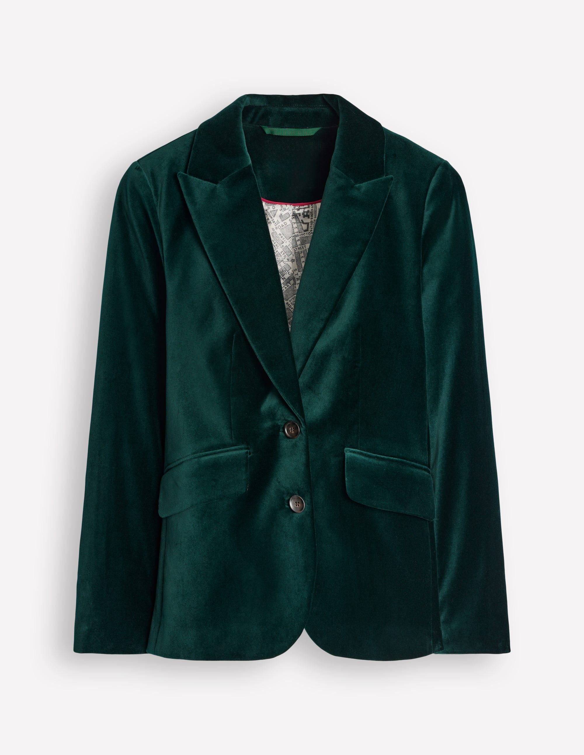  Marylebone Velvet Blazer-Ponderosa Pine、mySite、ashleygrahame