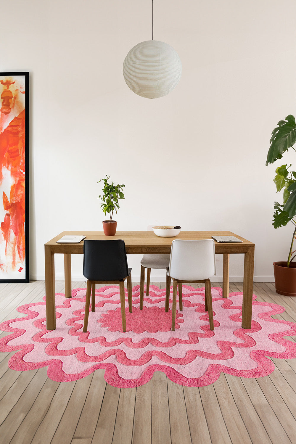 Customizable Burst Tufted Rug、mySite、gigharbornorthrealestate