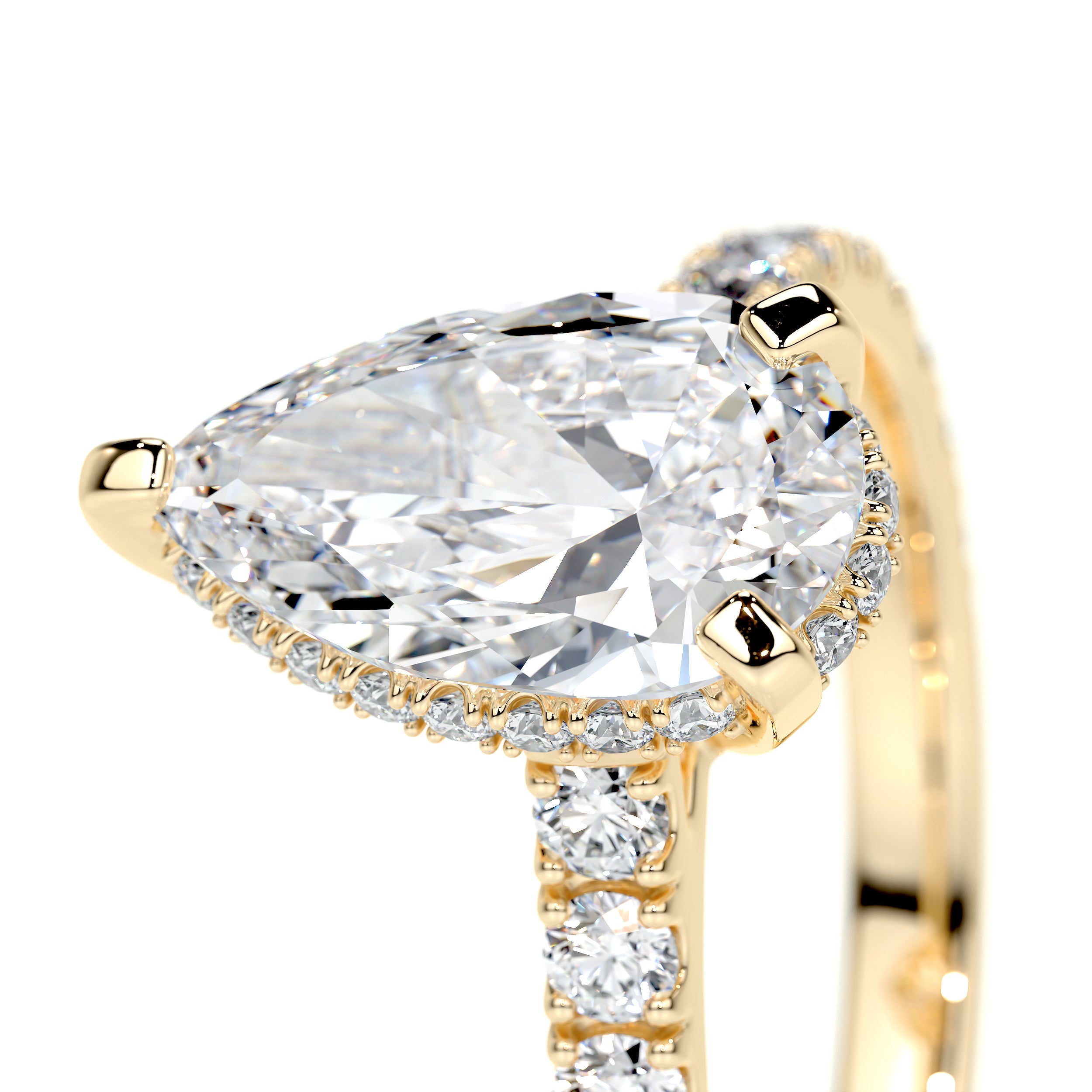 Mia Lab Grown Diamond Ring -18K Yellow Gold、mySite、hinf8tx79