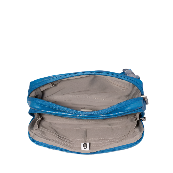  Baggallini Modern Belt Sling Bag - Cerulean Gloss Ripstop、mySite、preschool7hills