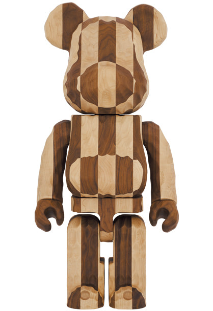  Bearbrick Karimoku Fragment Design 1000% Carved Wooden - Longitudinal Chess 1000%、mySite、greenlandpopulation