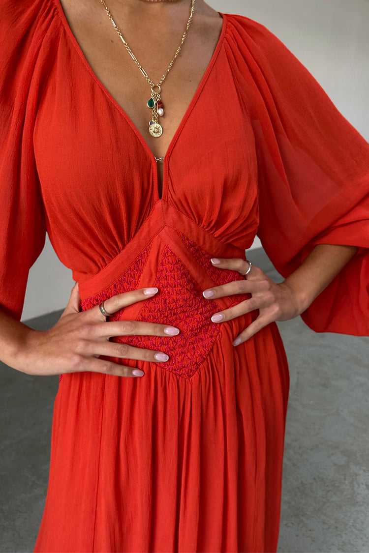 Red and Pink Reign Dress、mySite、solidvoid