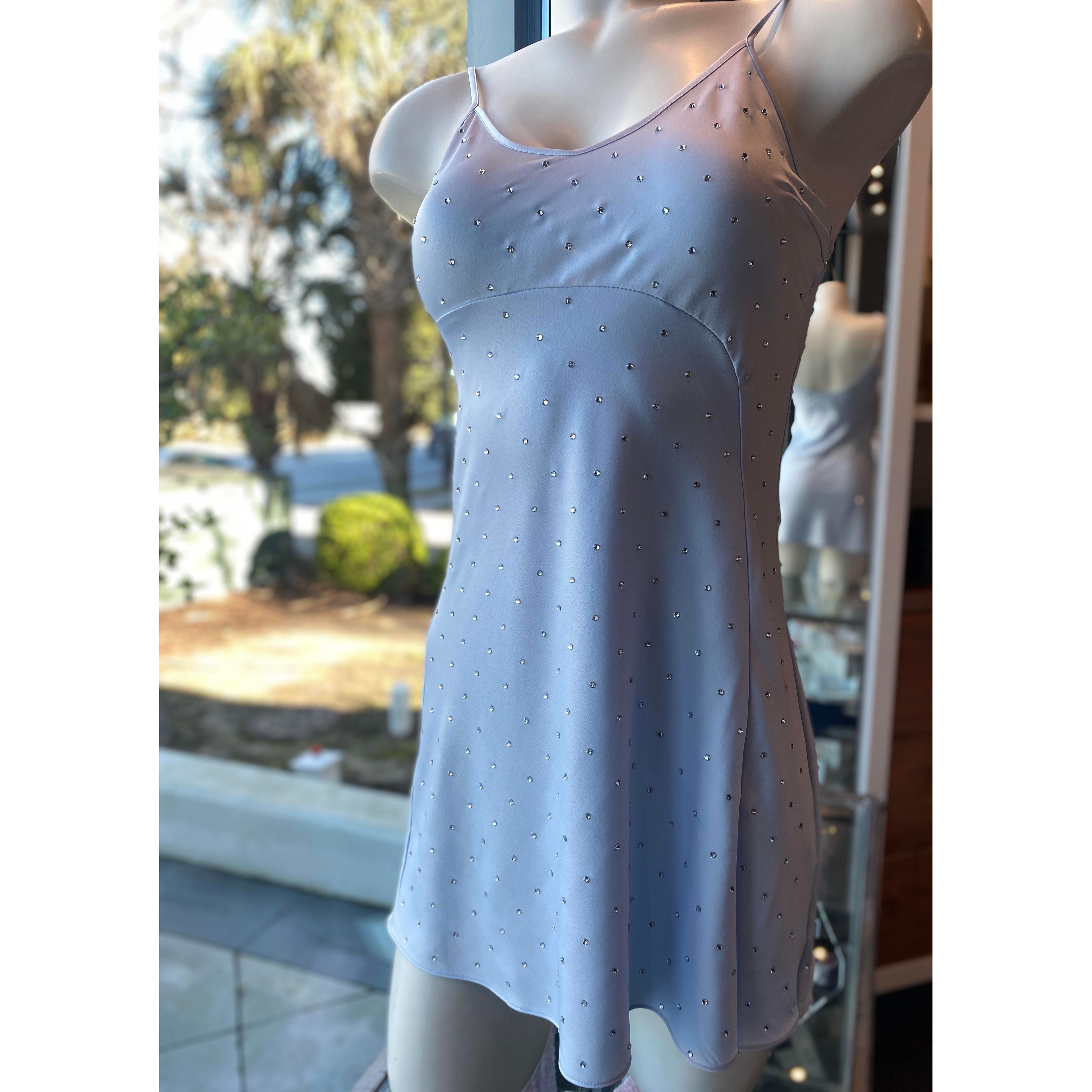  Rya Kauai Rhinestone Chemise - Marian Blue、mySite、justintrudeaud