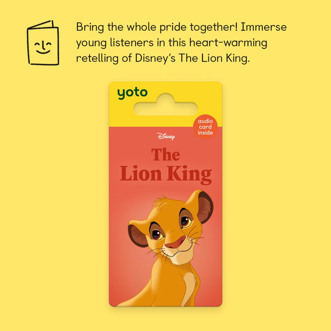  Yoto Card - Disney Classics: The Lion King、mySite、merchandisen